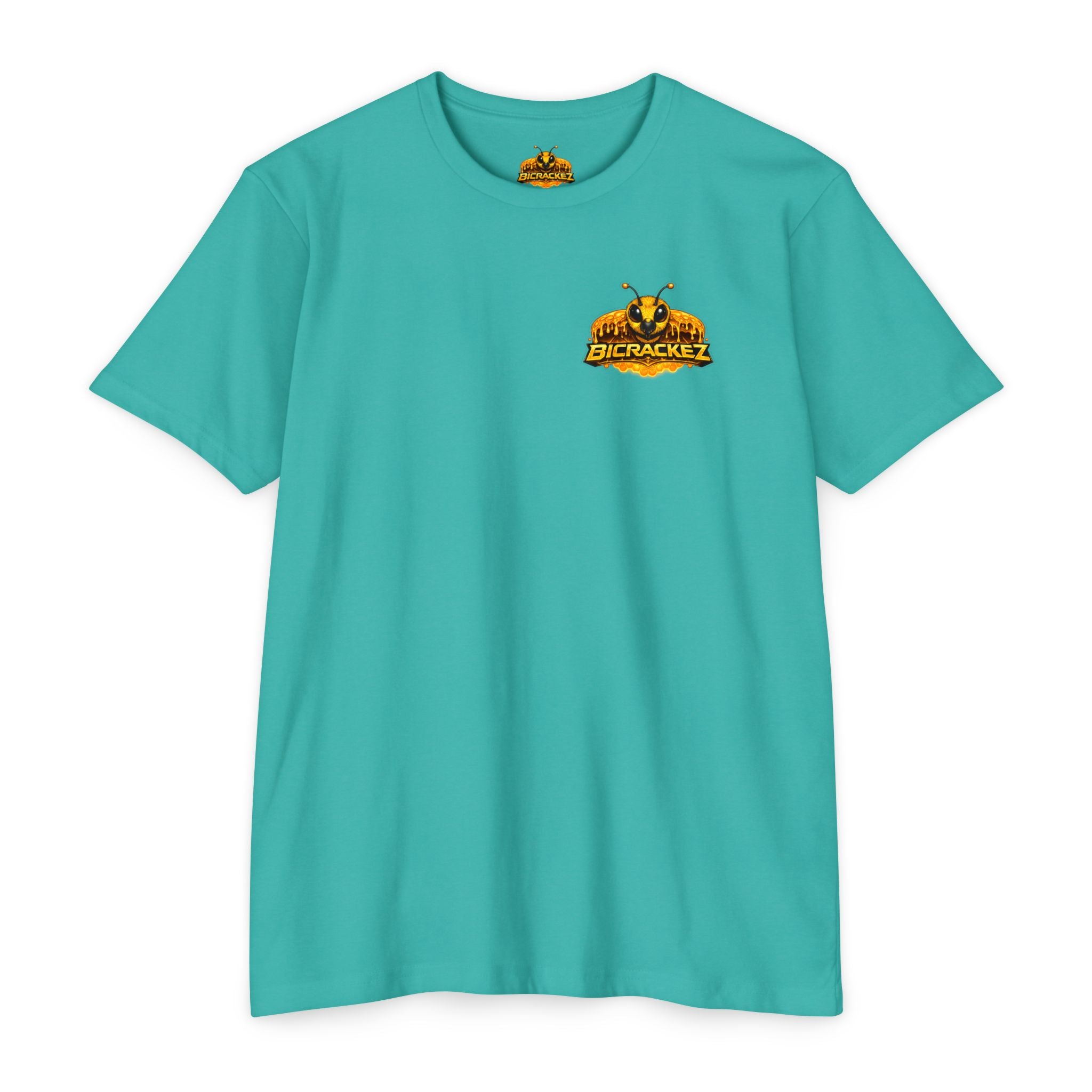 Bee Team Graphic T-Shirt — 'The Bee Team Bcrackez' Cartoon Logo Tee