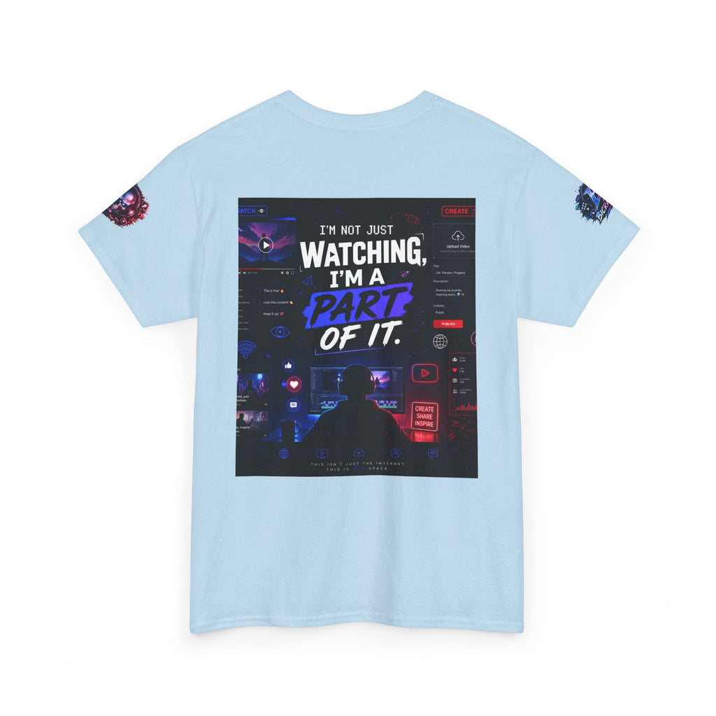 I'm A Part Of It T Shirt — Cyber Night Retro Graphic T-Shirt