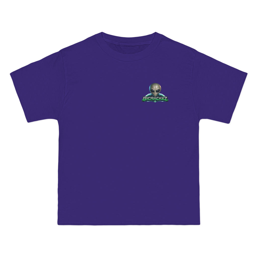 Alien Meditation Graphic T-Shirt — 'See No Evil' Trio Sci‑Fi Tee