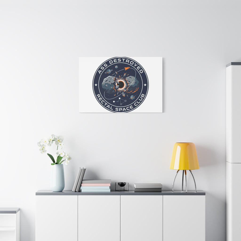 Cosmic Mission Patch Canvas | Space, Rocket, Astronaut, Deep Space