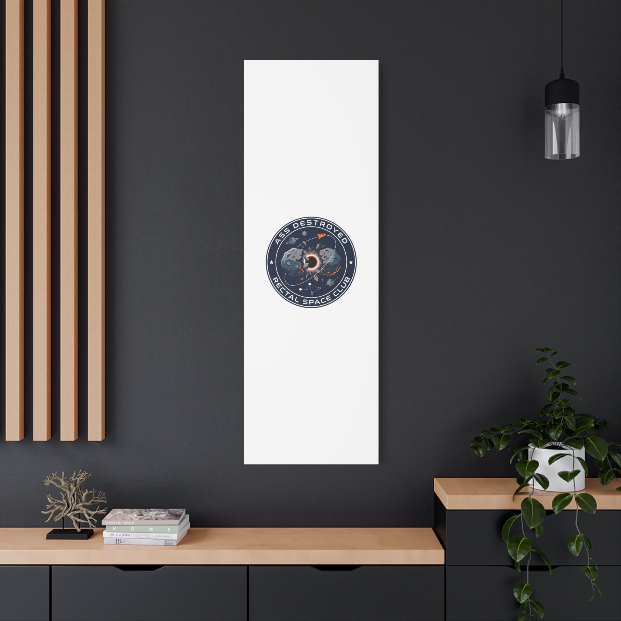 Cosmic Mission Patch Canvas | Space, Rocket, Astronaut, Deep Space