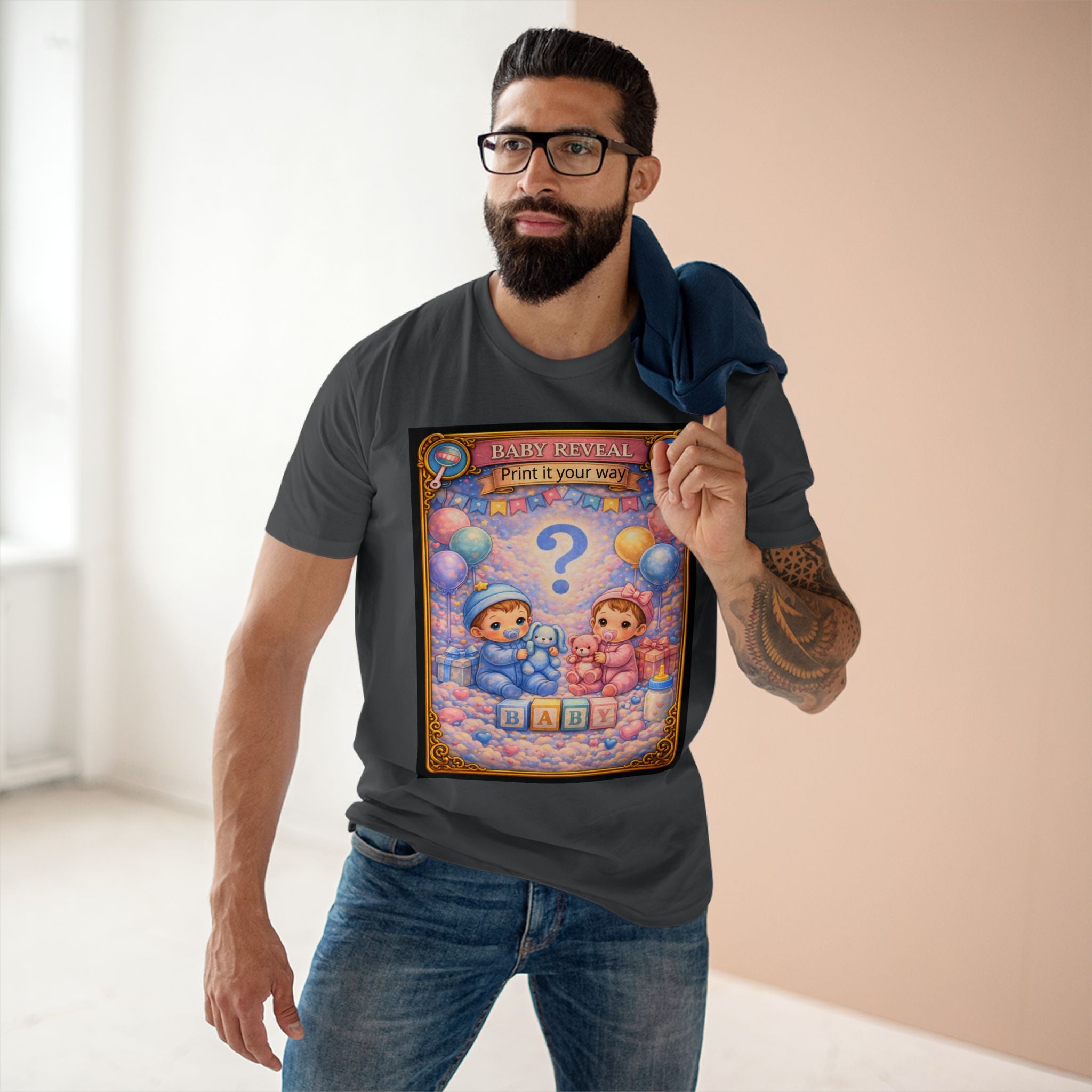 Gender Reveal T-Shirt — (Print It Your Way)