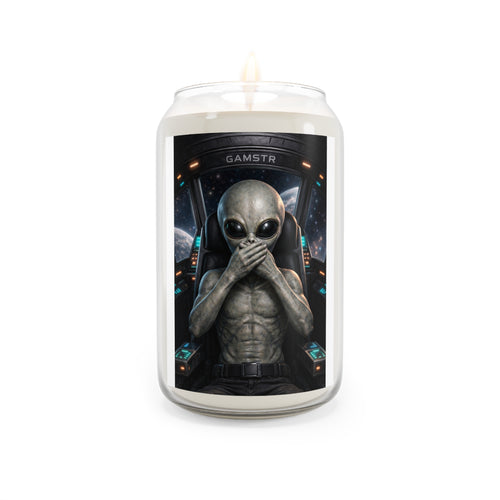 Alien Pilot Scented Soy Candle — 13.75oz Spacecraft Vibe