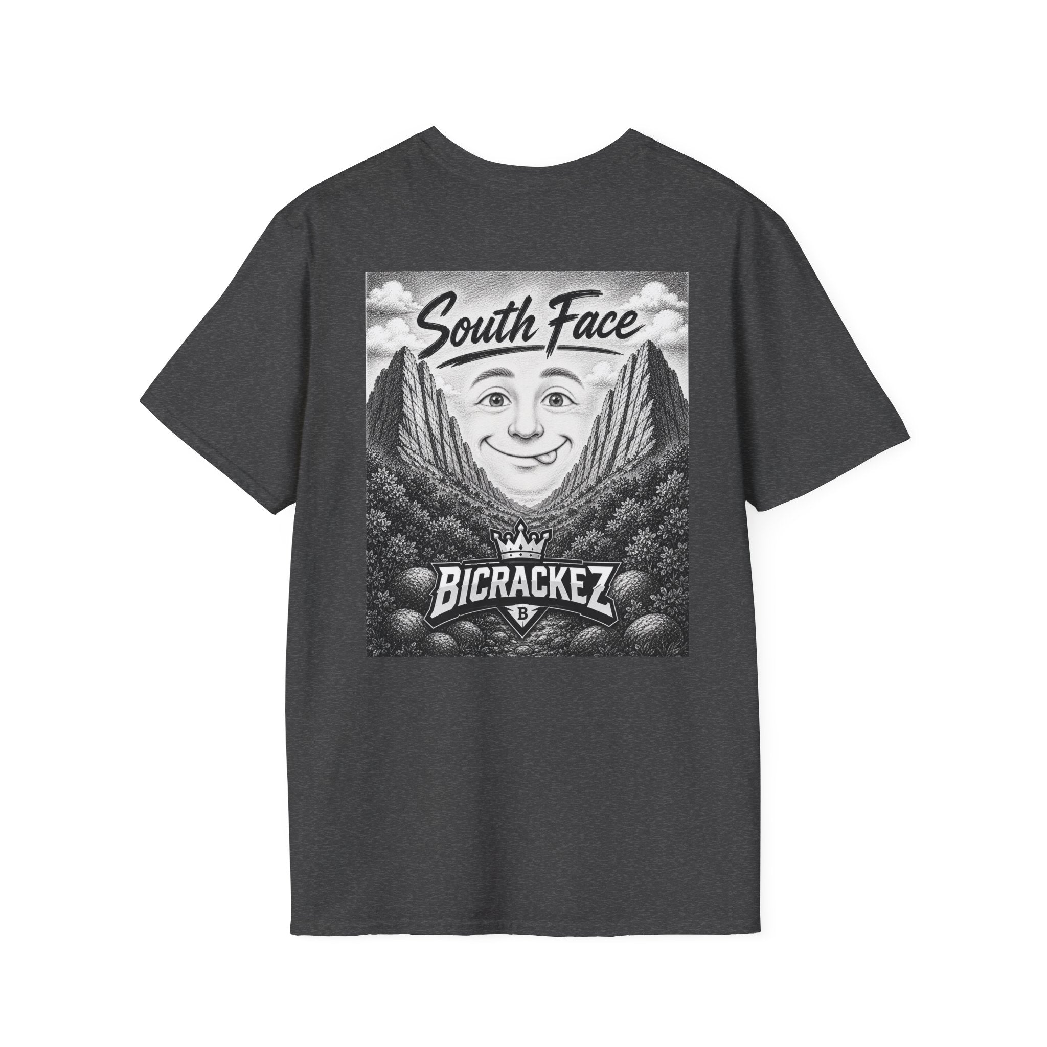 South Face Graphic Tee —Orgy Coin 9- Oral