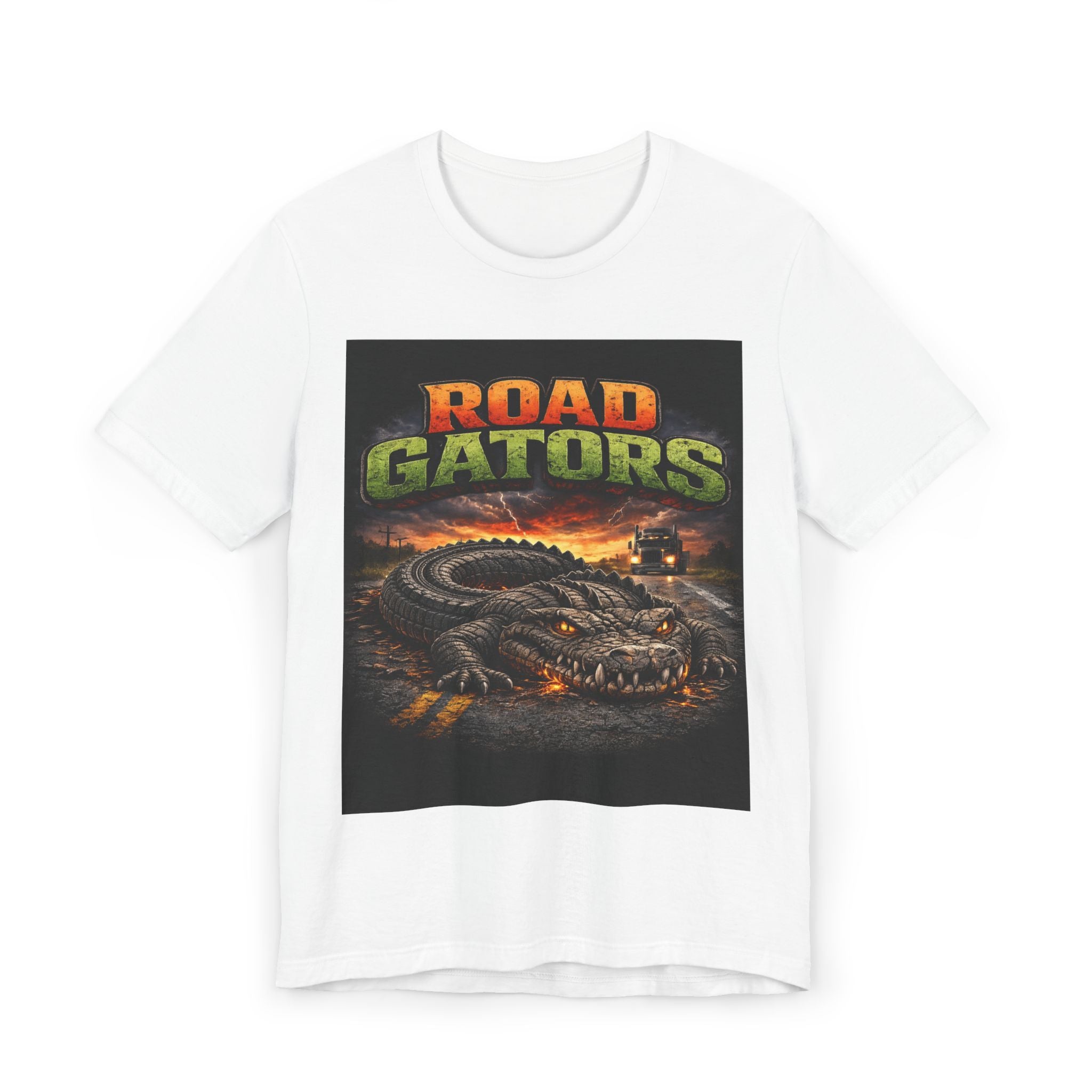 Road Gators Graphic T-Shirt — Alligator Trucking Vintage Style Tee