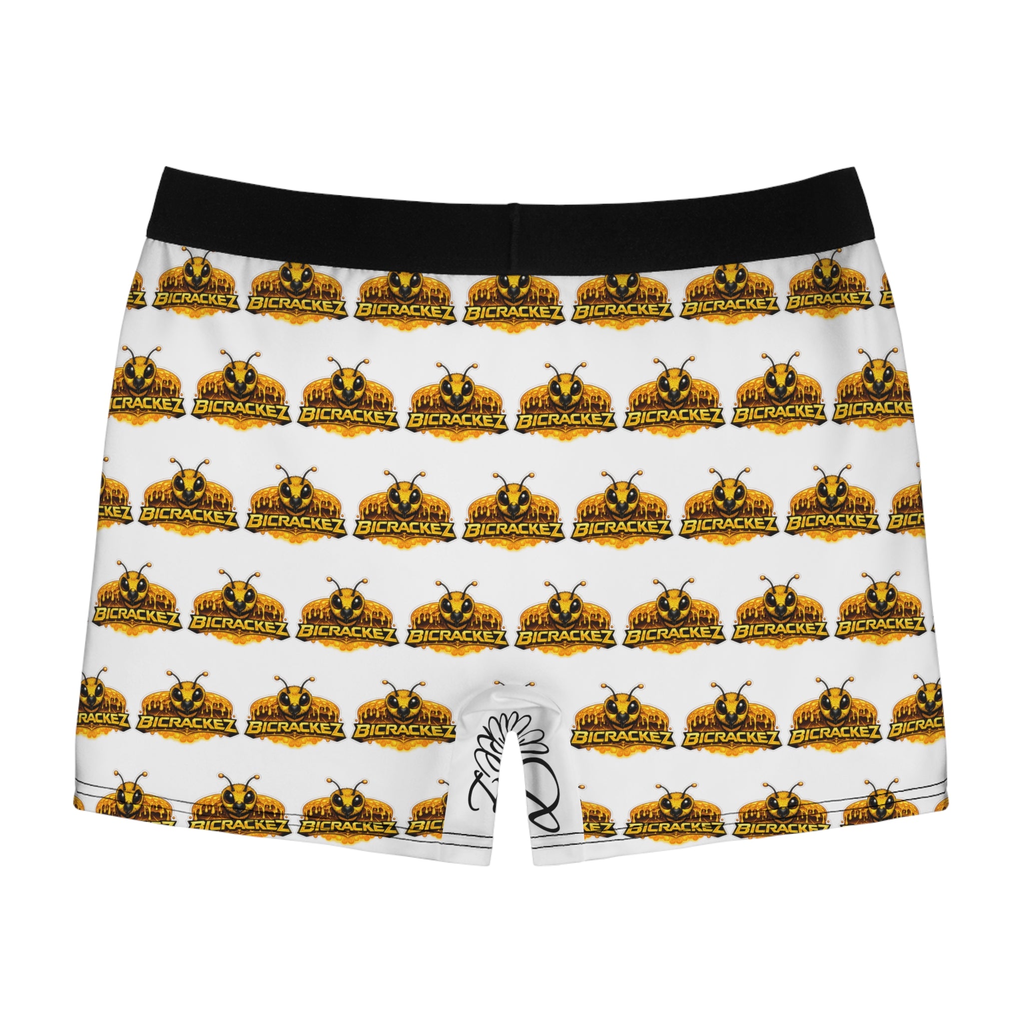 Bee’s Company Logo Boxer Briefs — Novelty Graphic Men’s Underwear