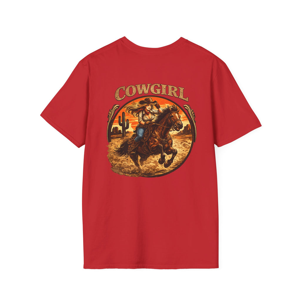 Cowgirl Rose Badge T-Shirt – Orgy Coin 2