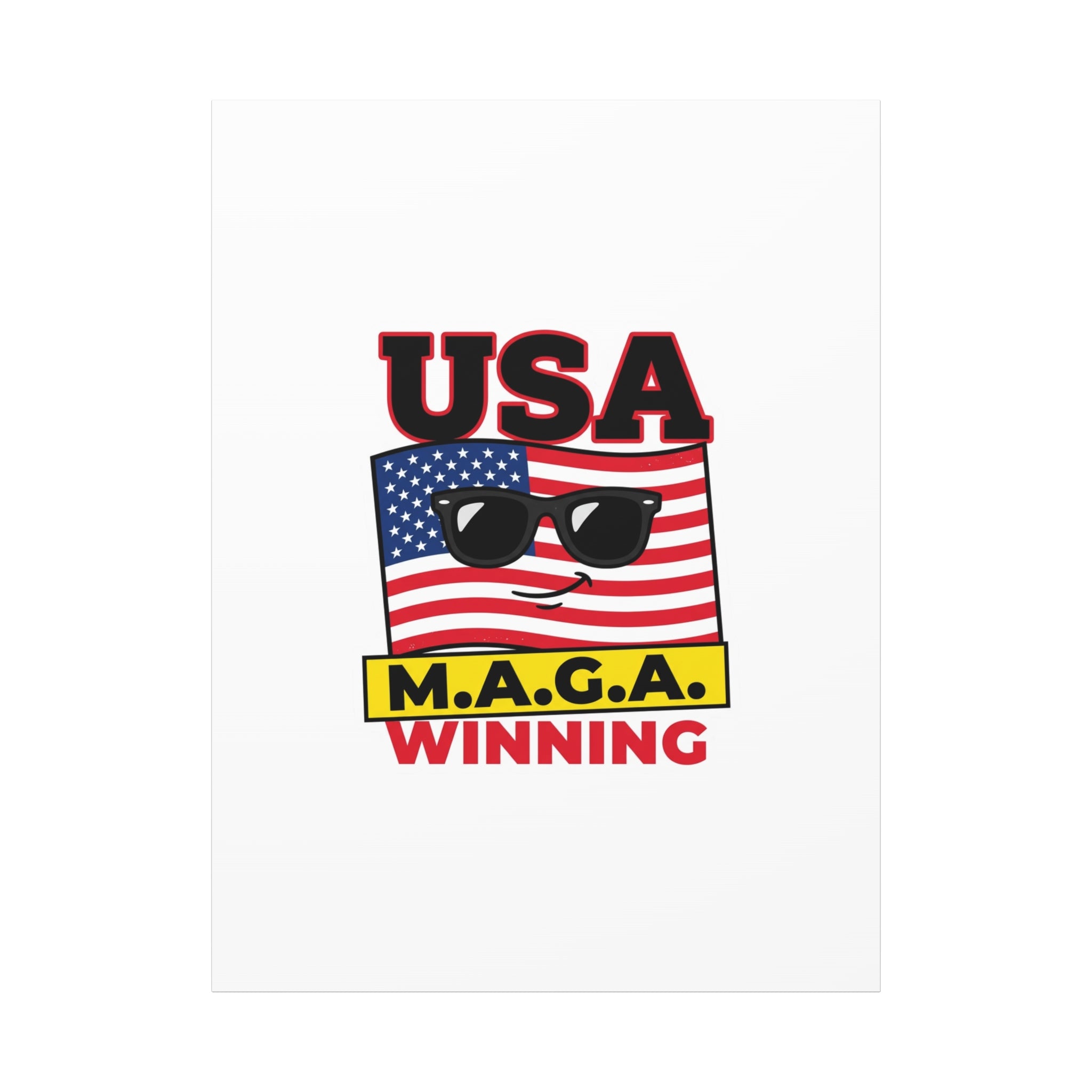 USA winning Canvas