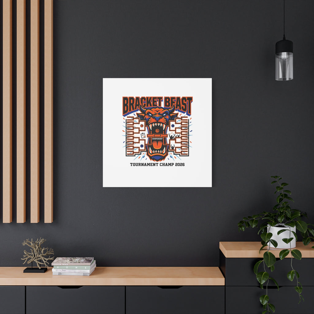 Bracket Beast Canvas | College Tournament Bracket, Gameday Hoops 2026