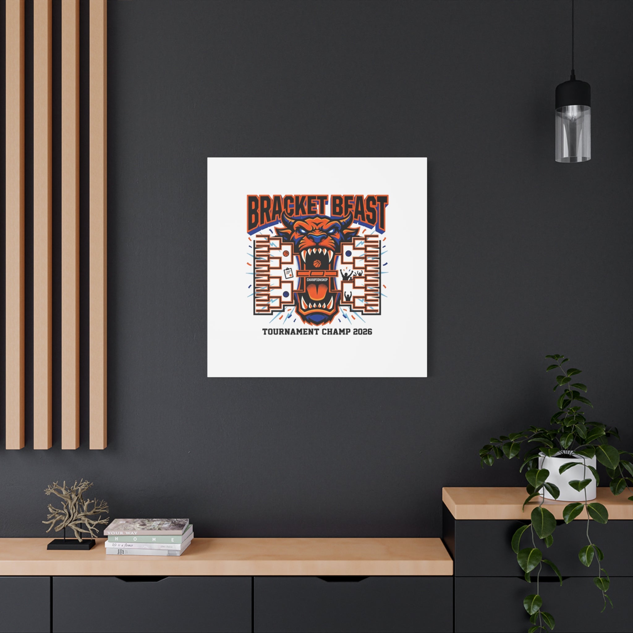Bracket Beast Canvas | College Tournament Bracket, Gameday Hoops 2026