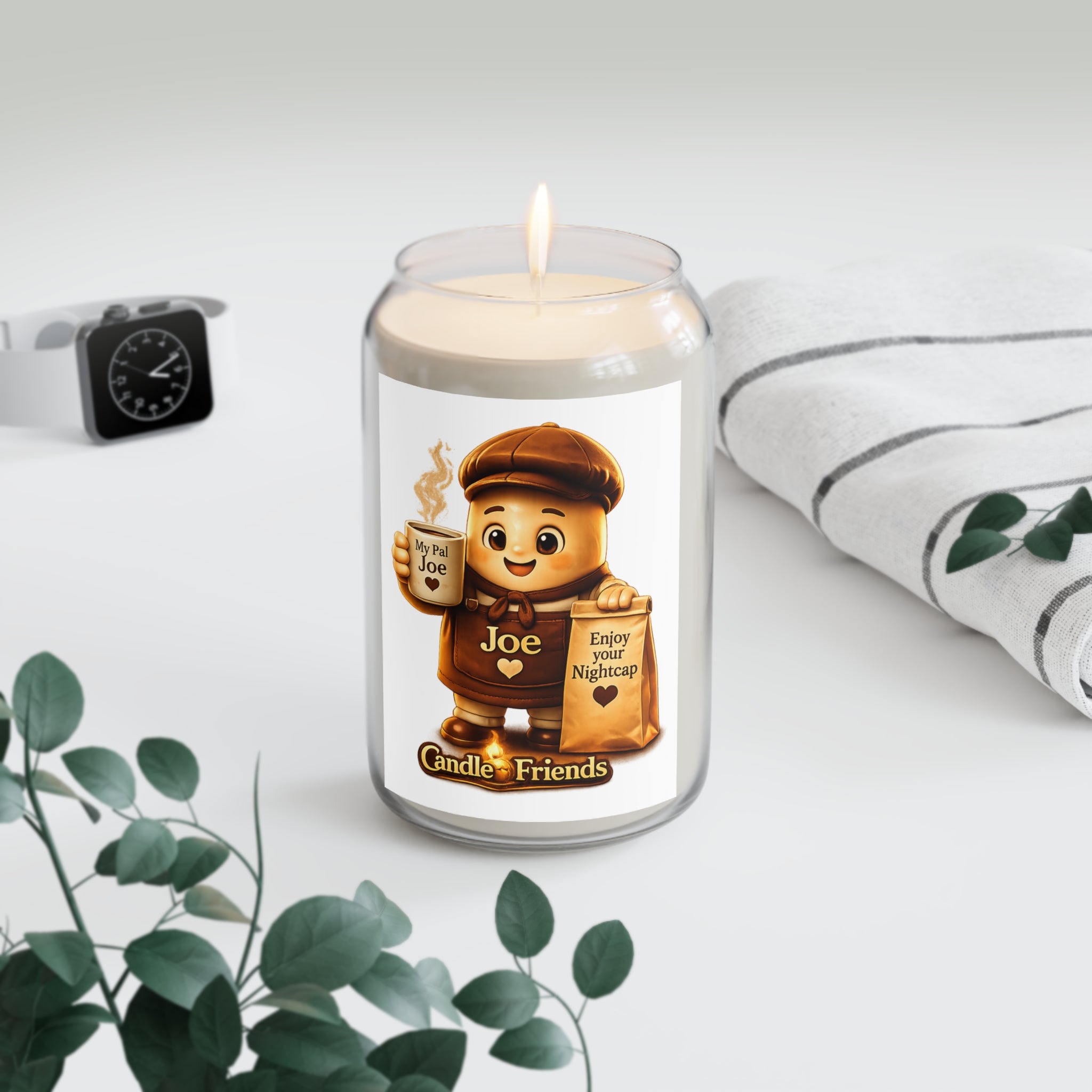 Soy Candle — My Pal Joe Character Scented Candle (13.75 oz)