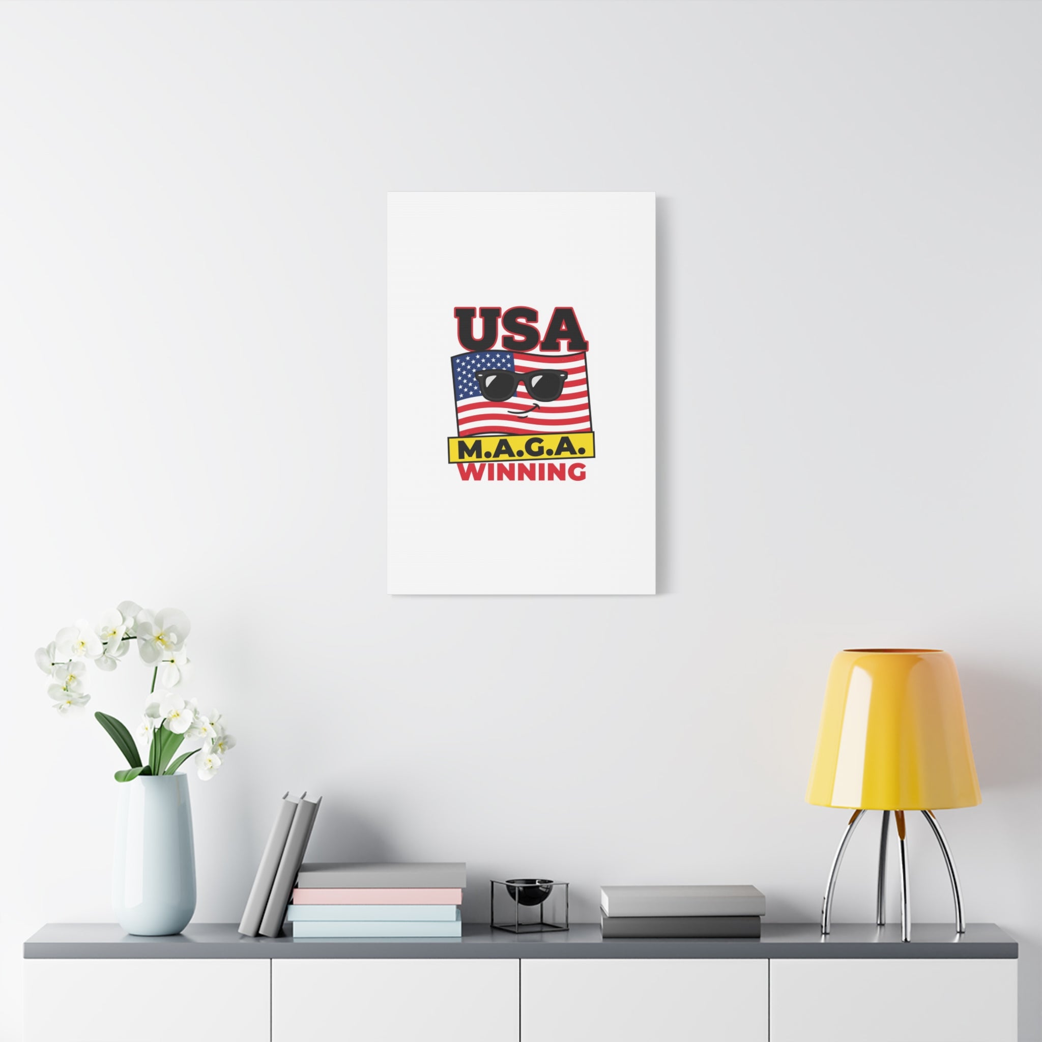 USA winning Canvas