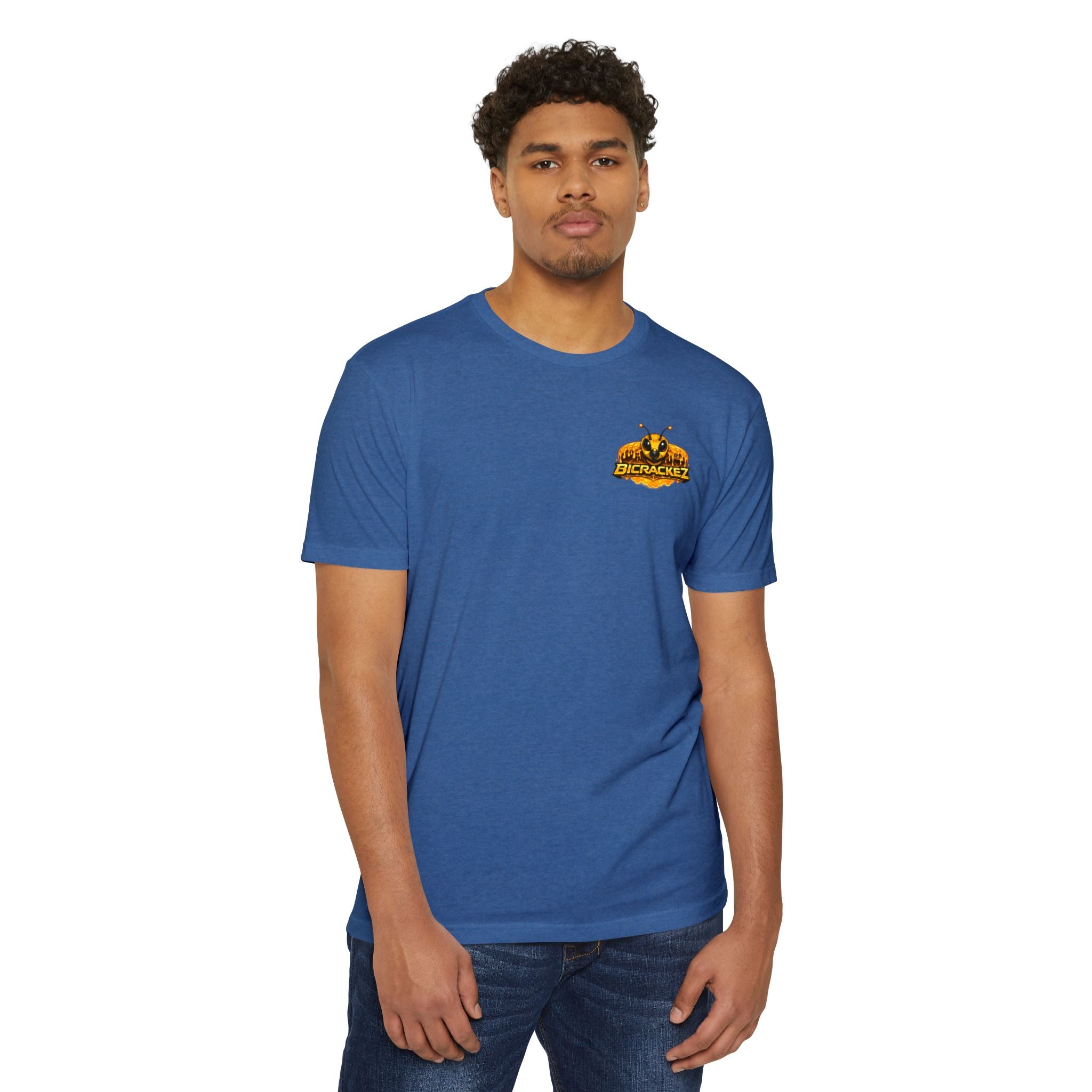 Bee Stooges Graphic T-Shirt — Bee Costume Trio "Bee Crackez" Vintage Band Tee