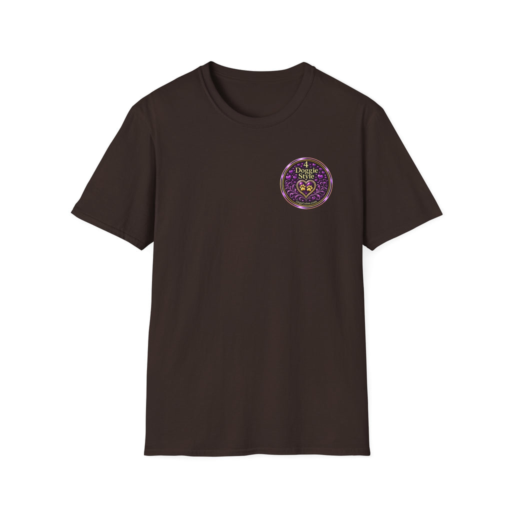 Doggie Style Heart Logo T-Shirt — Orgy Coin 4
