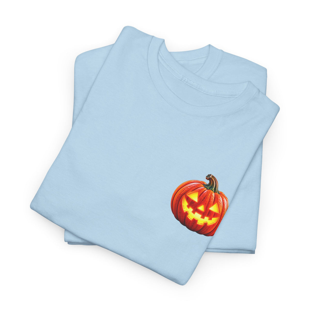 Halloween Raccoon Tee — Cute Jack-o'-Lantern "Happy Halloween" Shirt