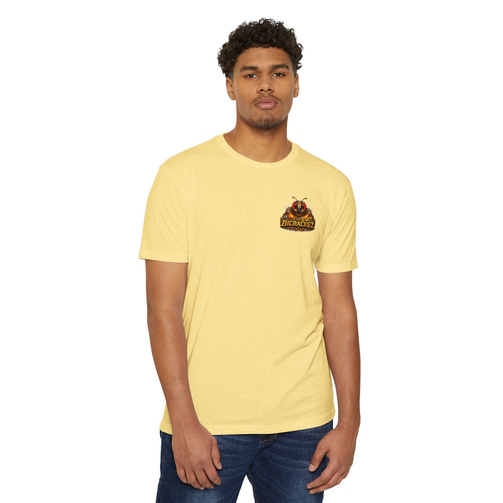 Family Flies Graphic T-Shirt — "Bicracketz" Retro Cartoon Tee