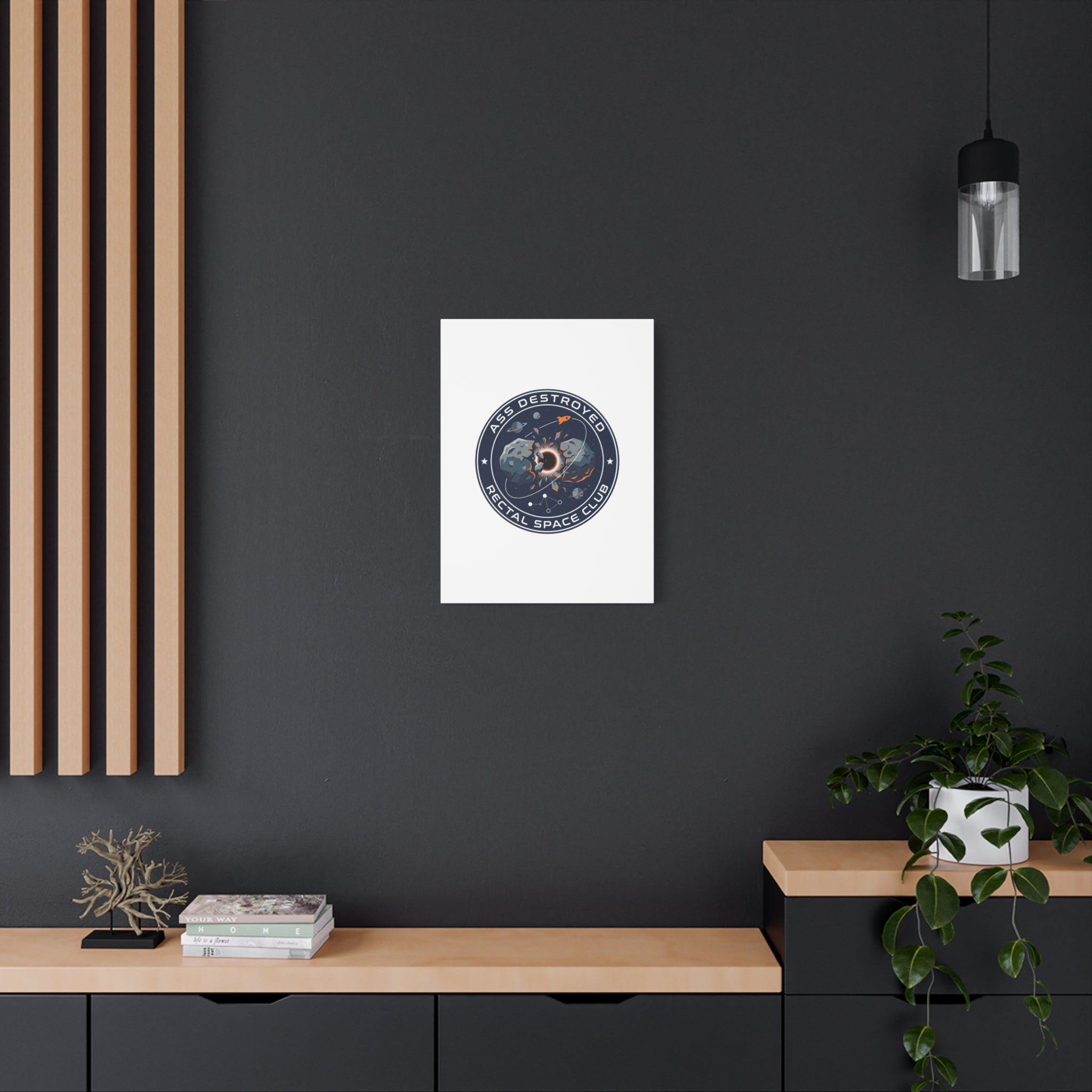 Cosmic Mission Patch Canvas | Space, Rocket, Astronaut, Deep Space