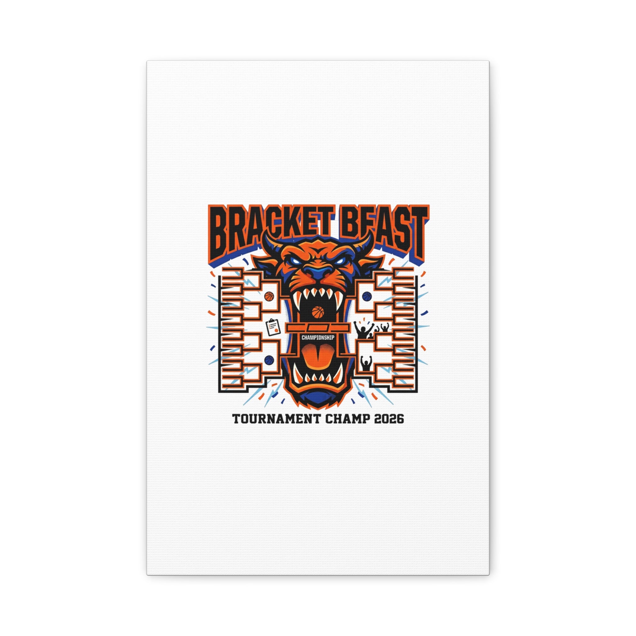 Bracket Beast Canvas | College Tournament Bracket, Gameday Hoops 2026
