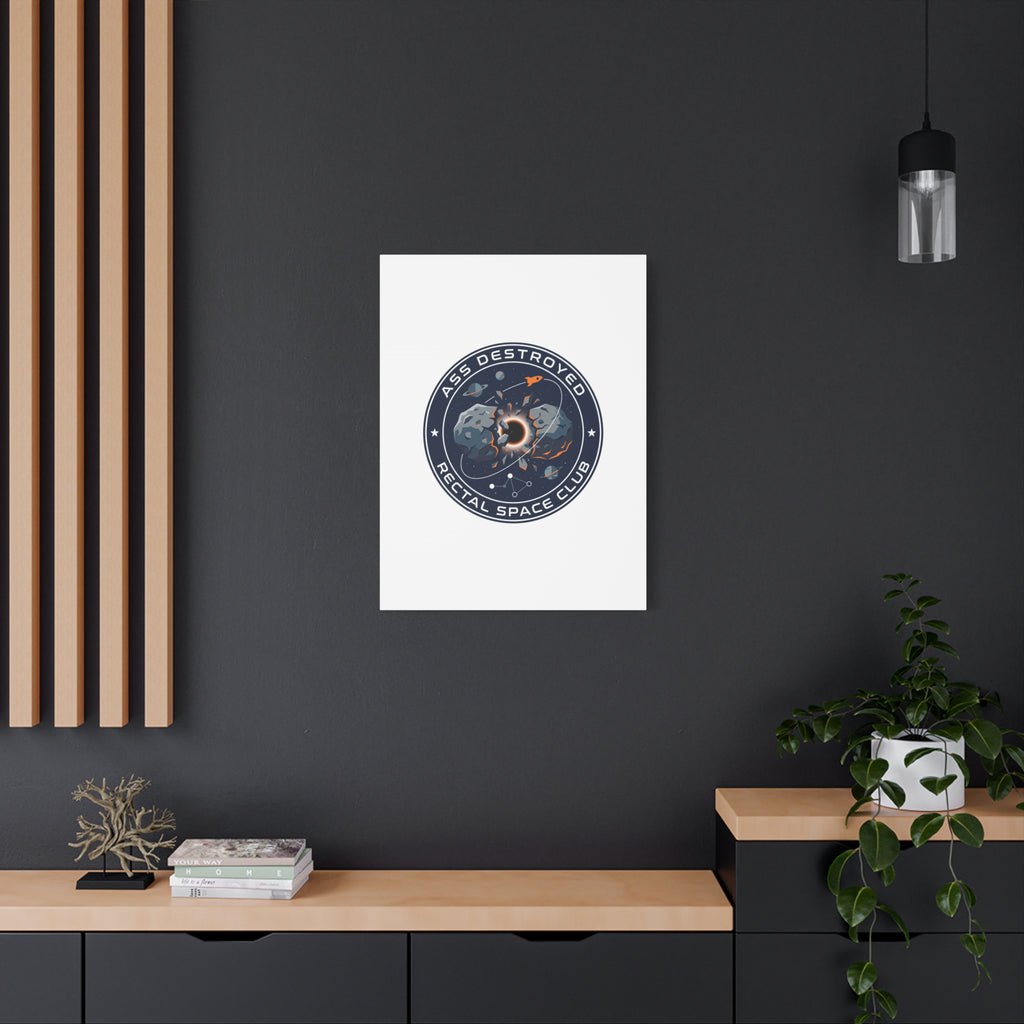Cosmic Mission Patch Canvas | Space, Rocket, Astronaut, Deep Space