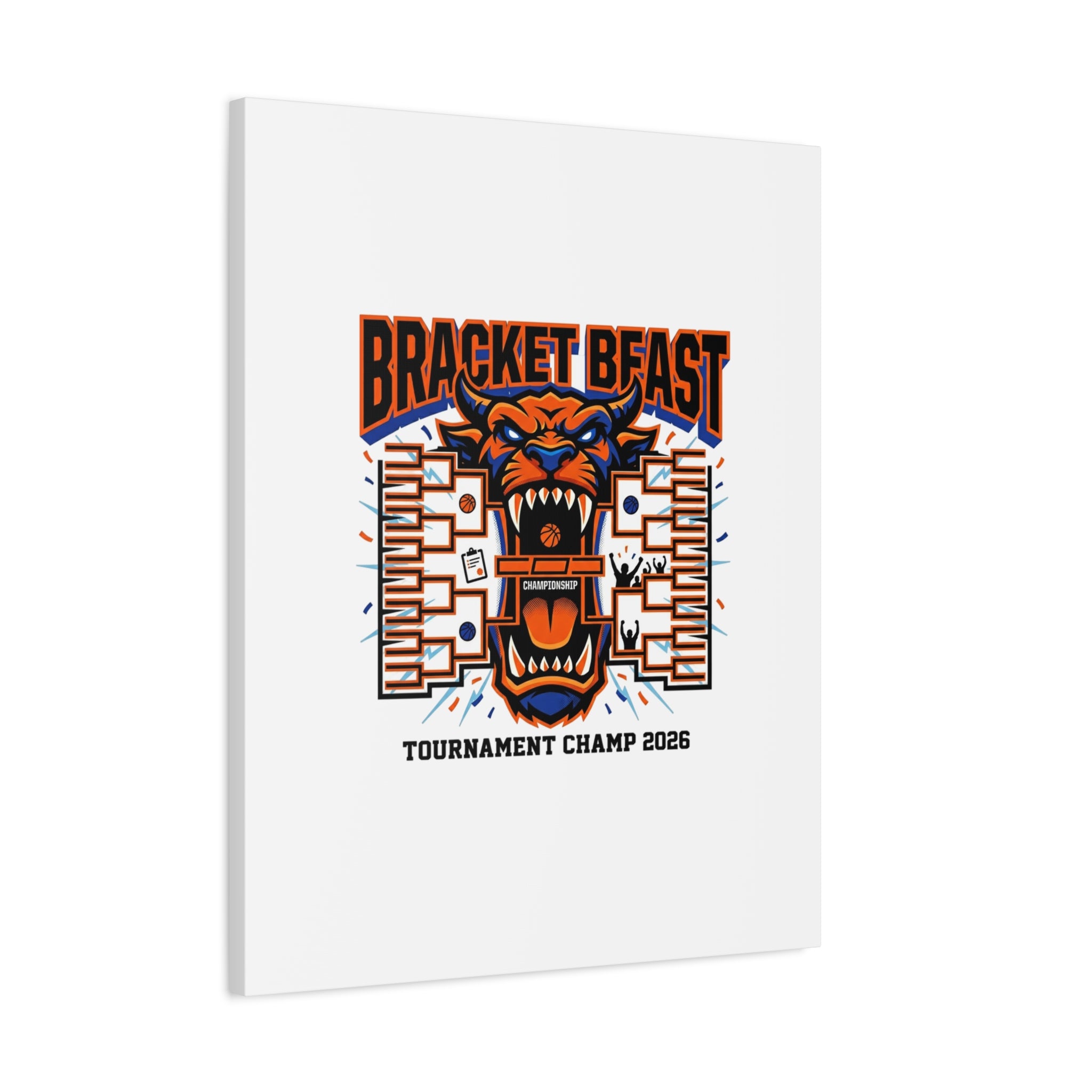 Bracket Beast Canvas | College Tournament Bracket, Gameday Hoops 2026