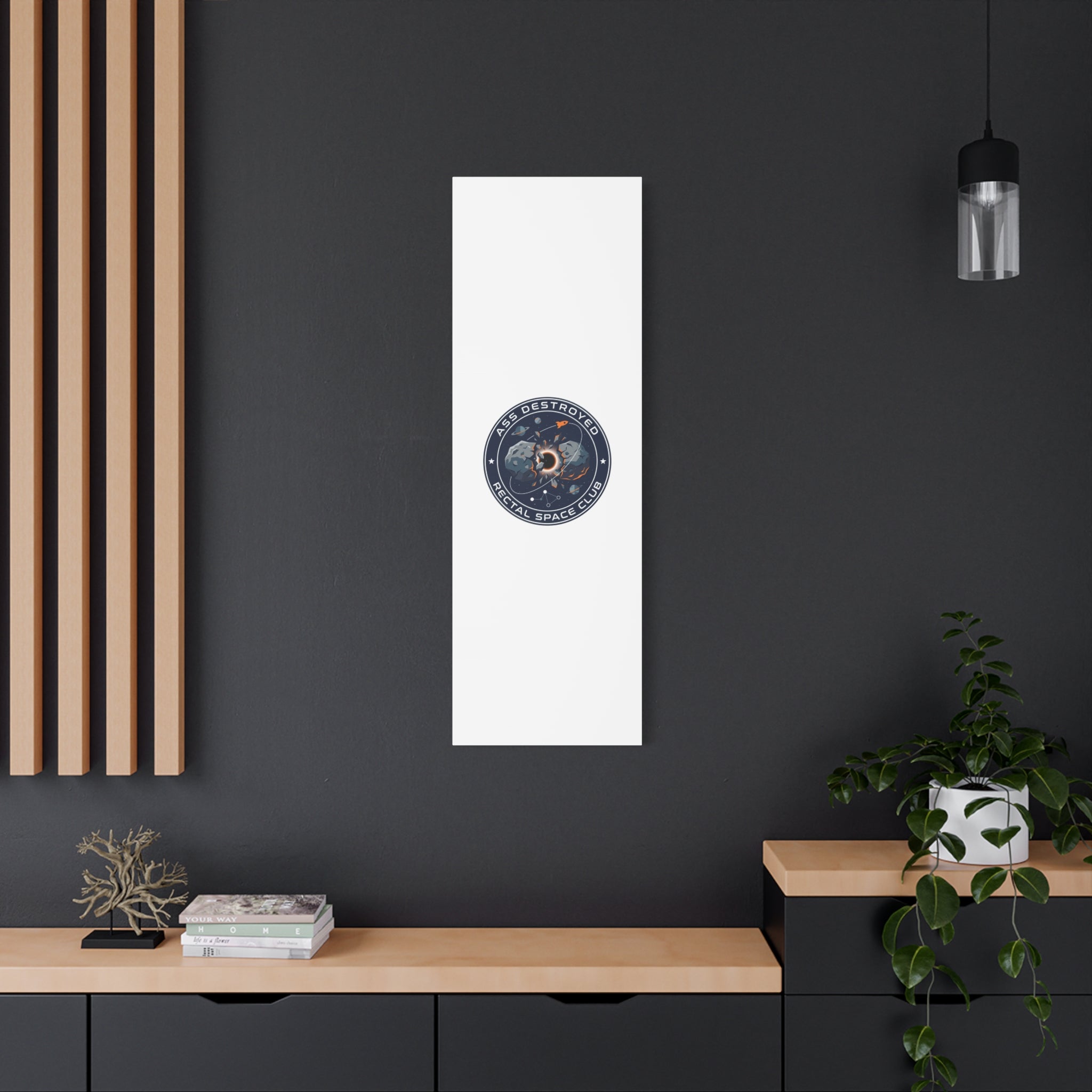 Cosmic Mission Patch Canvas | Space, Rocket, Astronaut, Deep Space