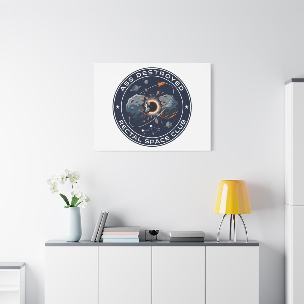 Cosmic Mission Patch Canvas | Space, Rocket, Astronaut, Deep Space