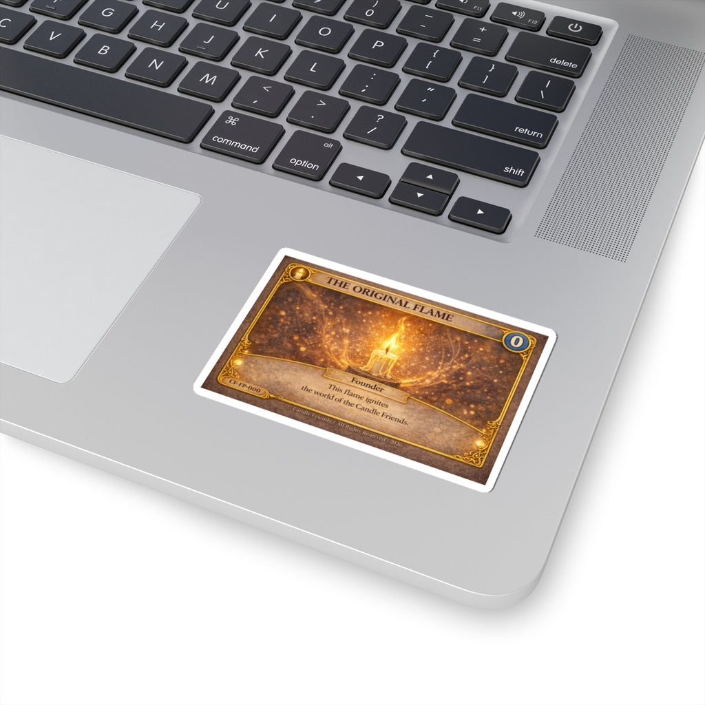 000 "The Original Flame" Trading Card Art Sticker