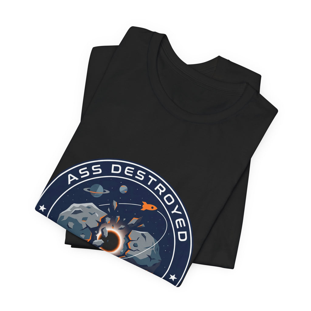 Mission Patch Rocket Tee | space, astronaut, cosmic mission patch