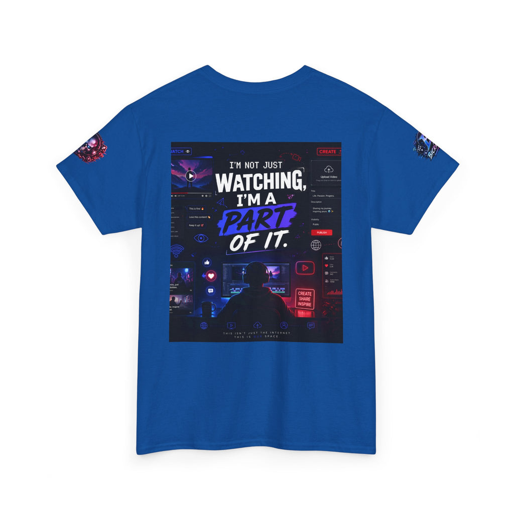I'm A Part Of It T Shirt — Cyber Night Retro Graphic T-Shirt