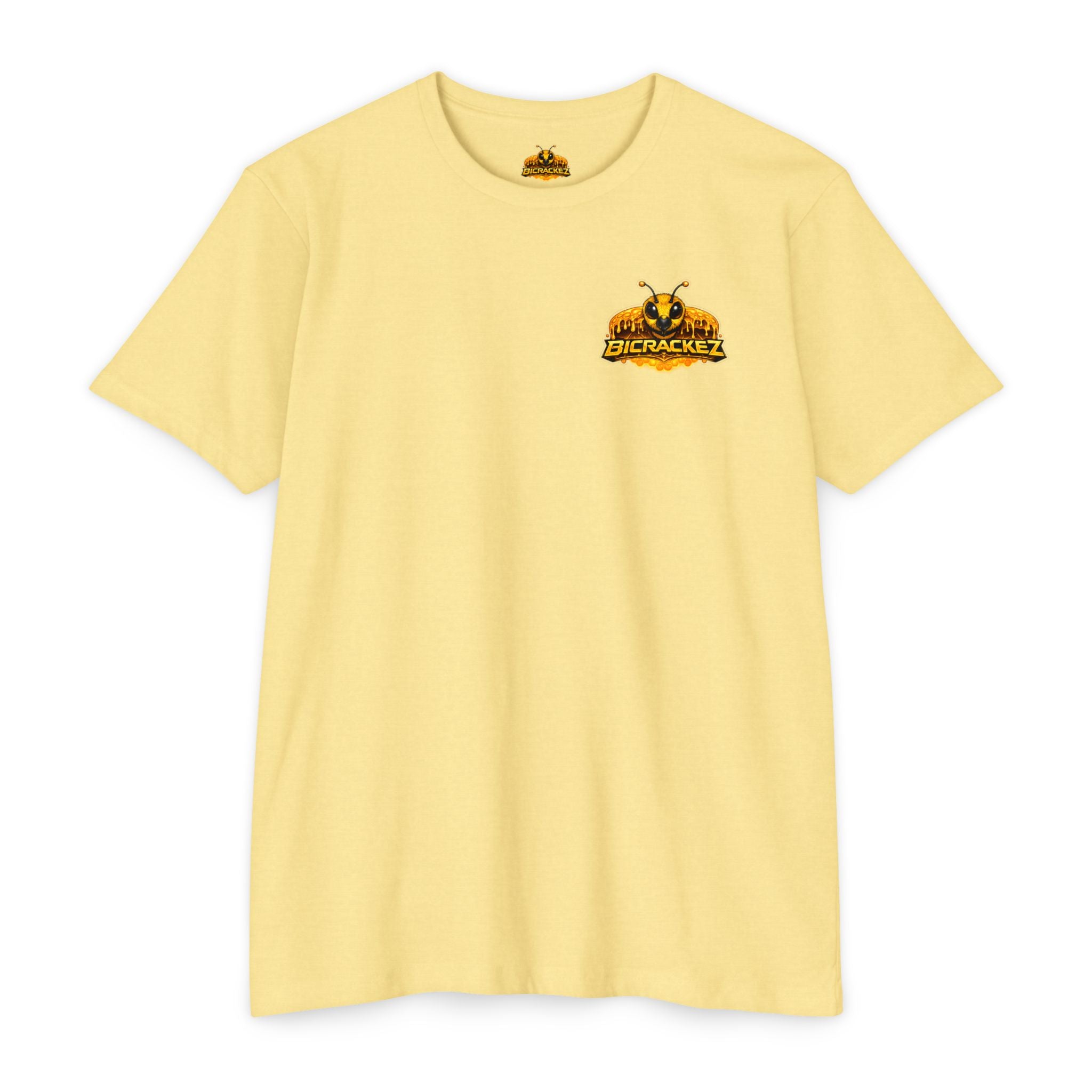 Bee Stooges Graphic T-Shirt — Bee Costume Trio "Bee Crackez" Vintage Band Tee