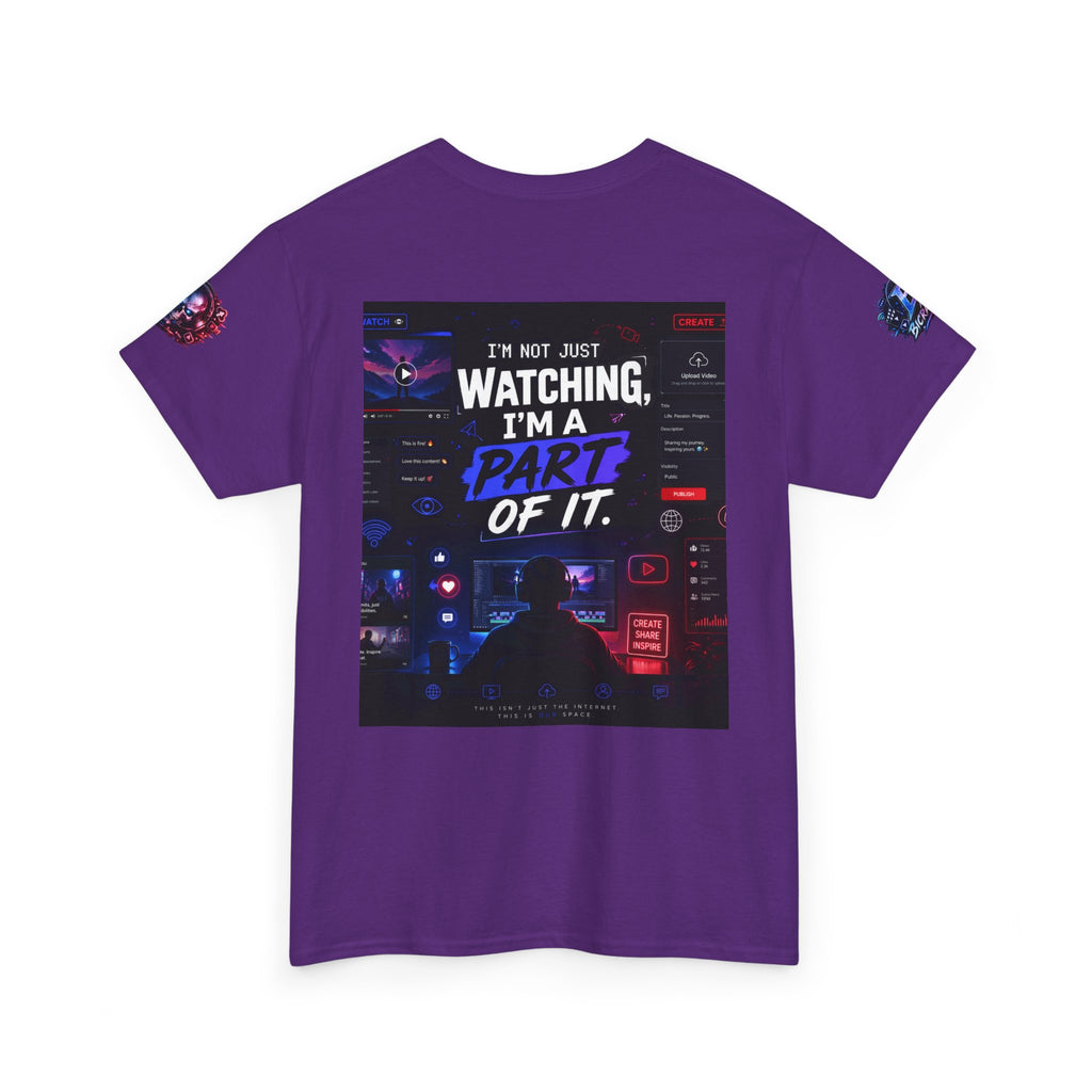 I'm A Part Of It T Shirt — Cyber Night Retro Graphic T-Shirt