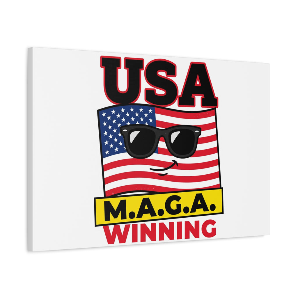 USA winning Canvas