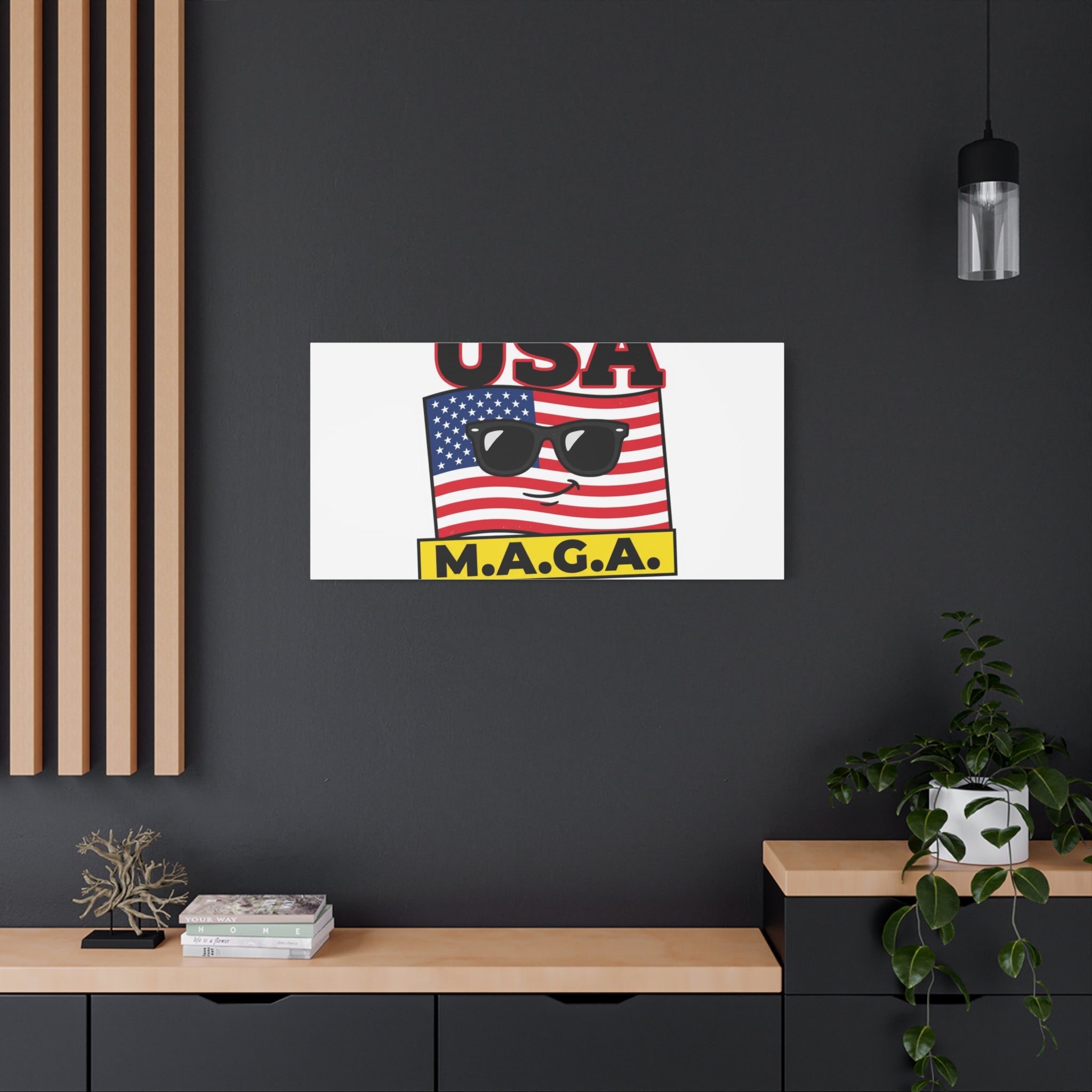 USA winning Canvas