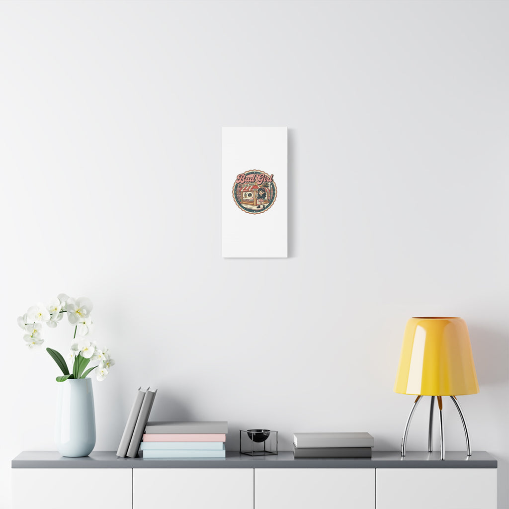 Bad Girl Bodega Canvas Print | Bodega, NYC, Y2K Corner Store Art