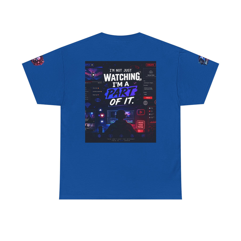 I'm A Part Of It T Shirt — Cyber Night Retro Graphic T-Shirt