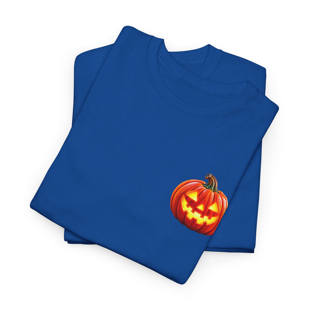 Halloween Raccoon Tee — Cute Jack-o'-Lantern "Happy Halloween" Shirt