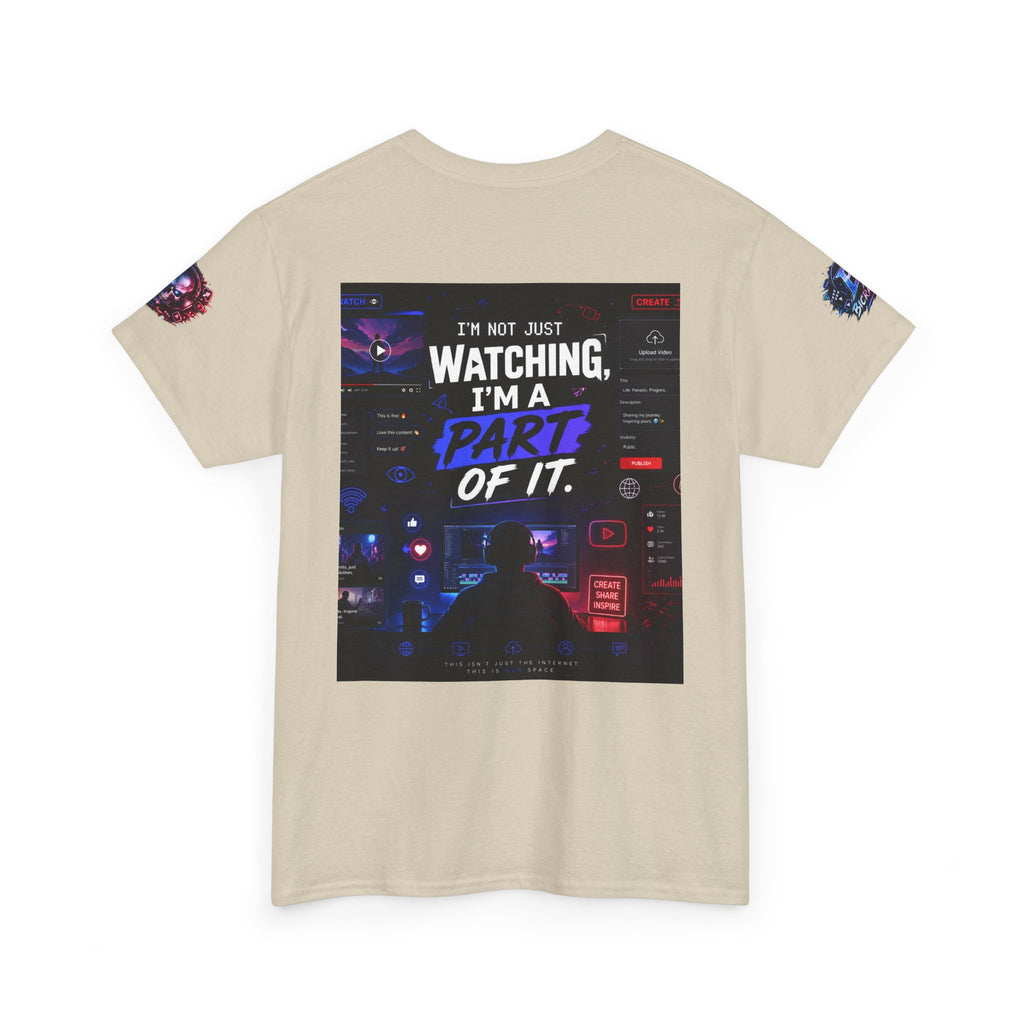 I'm A Part Of It T Shirt — Cyber Night Retro Graphic T-Shirt