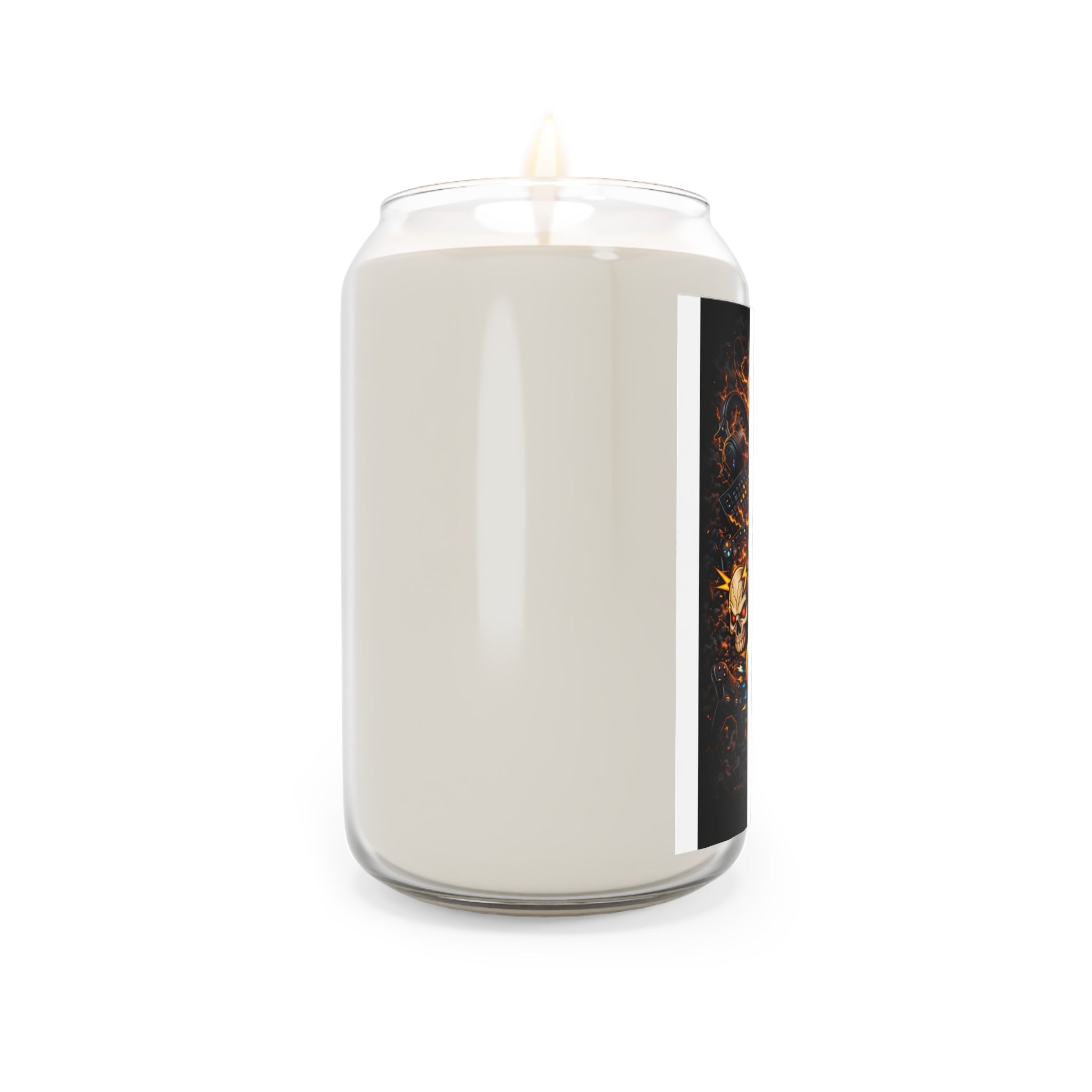 Gothic Skull Candle — "Candle Friends" Scented Soy Candle (13.75 oz)
