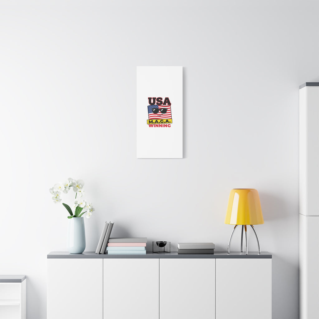 USA winning Canvas