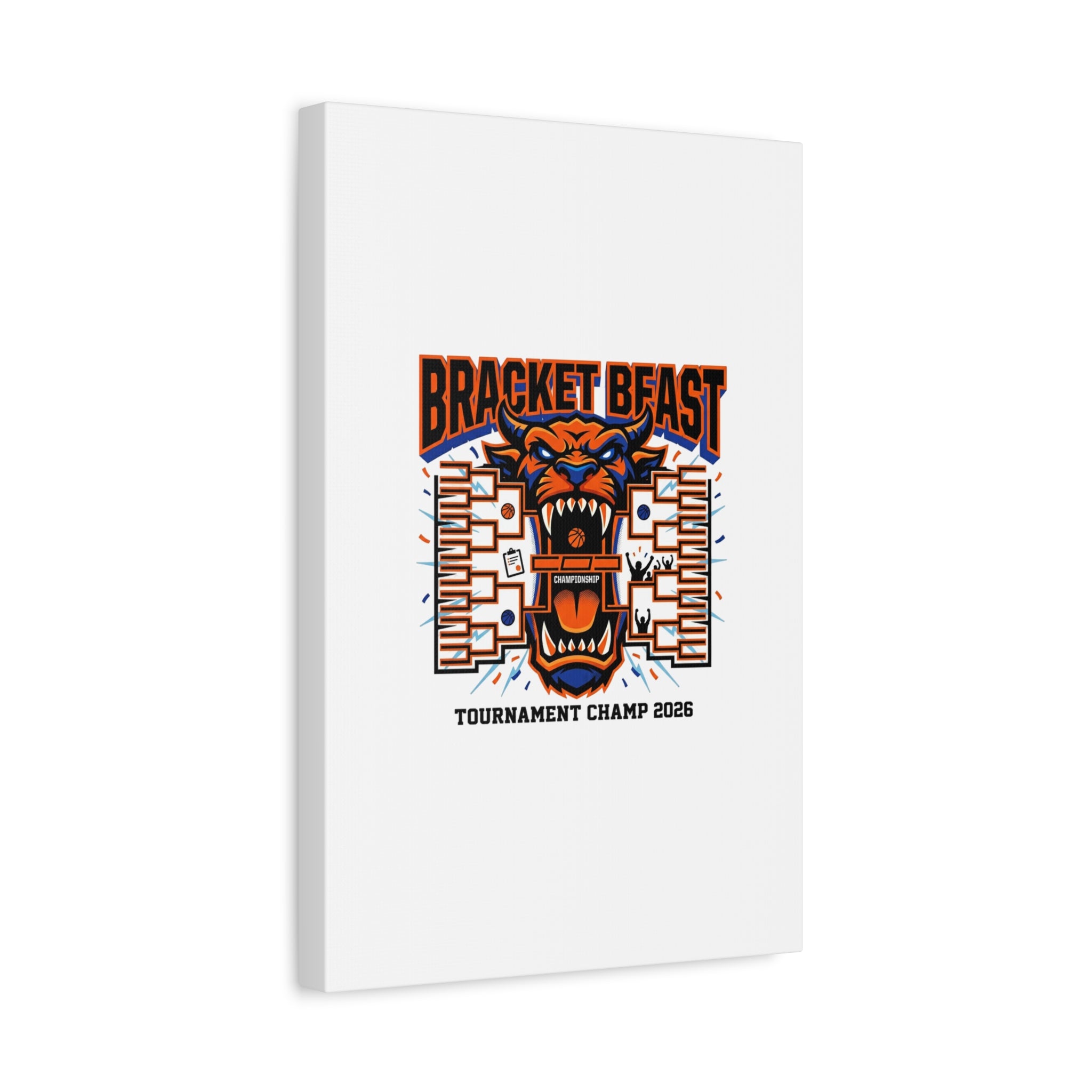 Bracket Beast Canvas | College Tournament Bracket, Gameday Hoops 2026