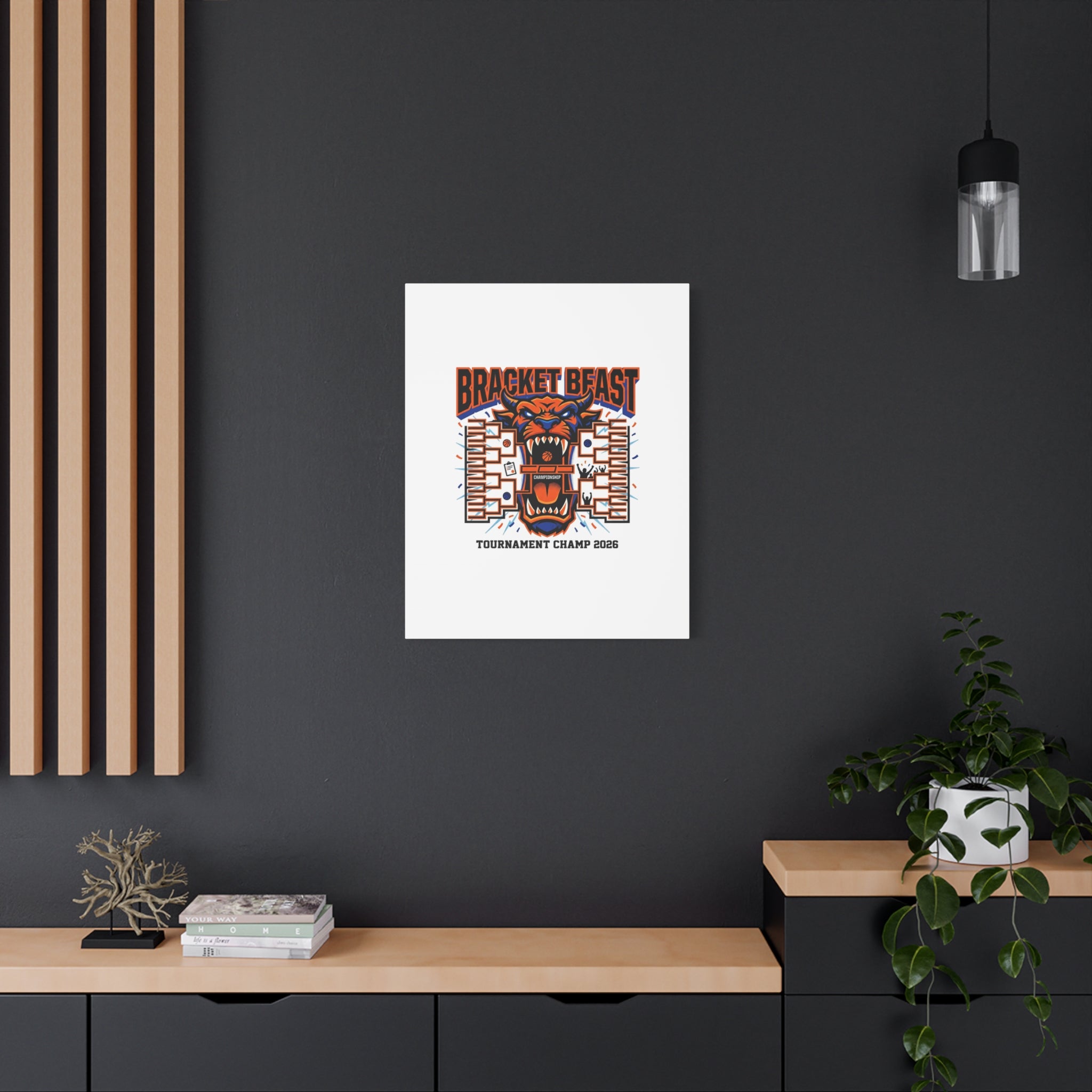 Bracket Beast Canvas | College Tournament Bracket, Gameday Hoops 2026