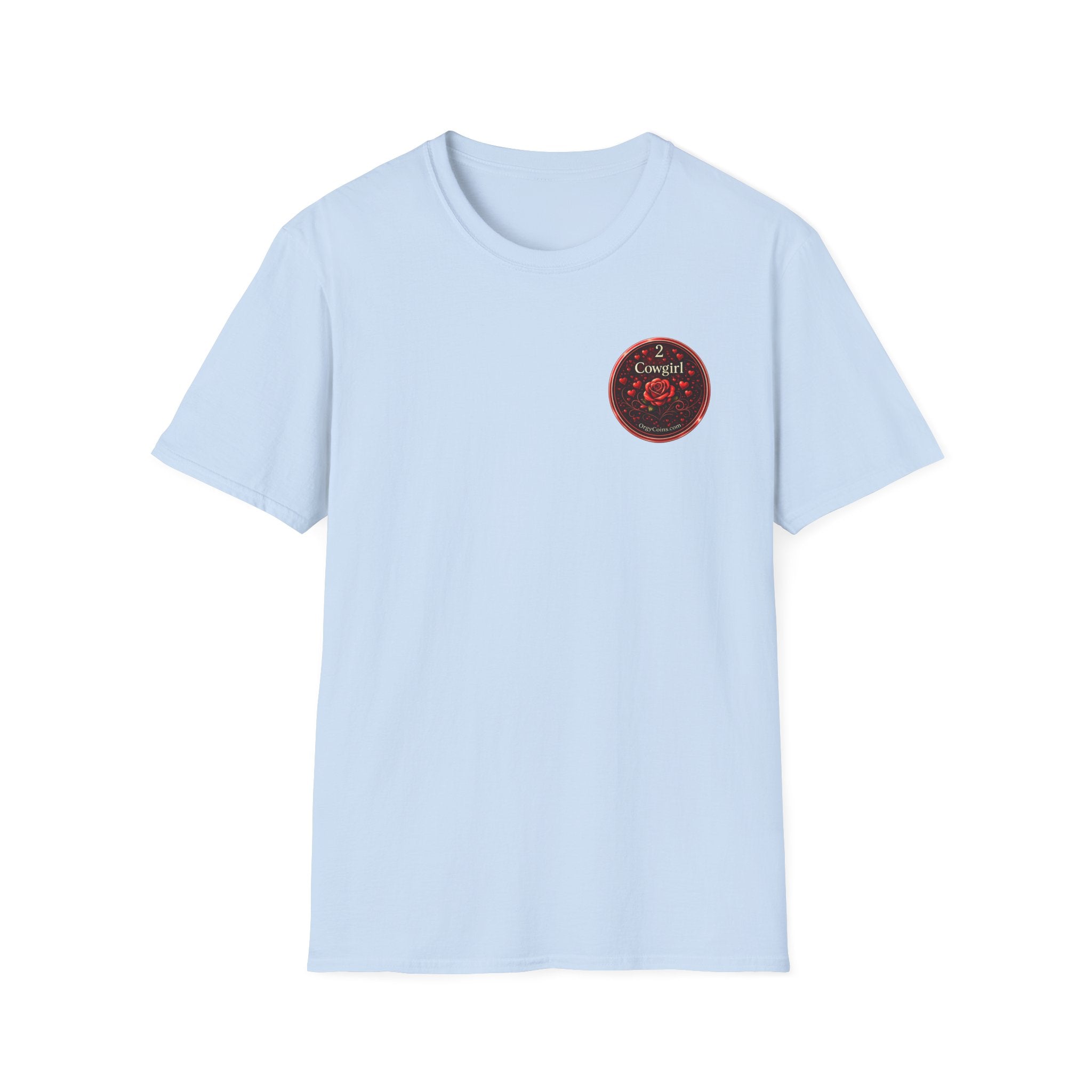 Cowgirl Rose Badge T-Shirt – Orgy Coin 2