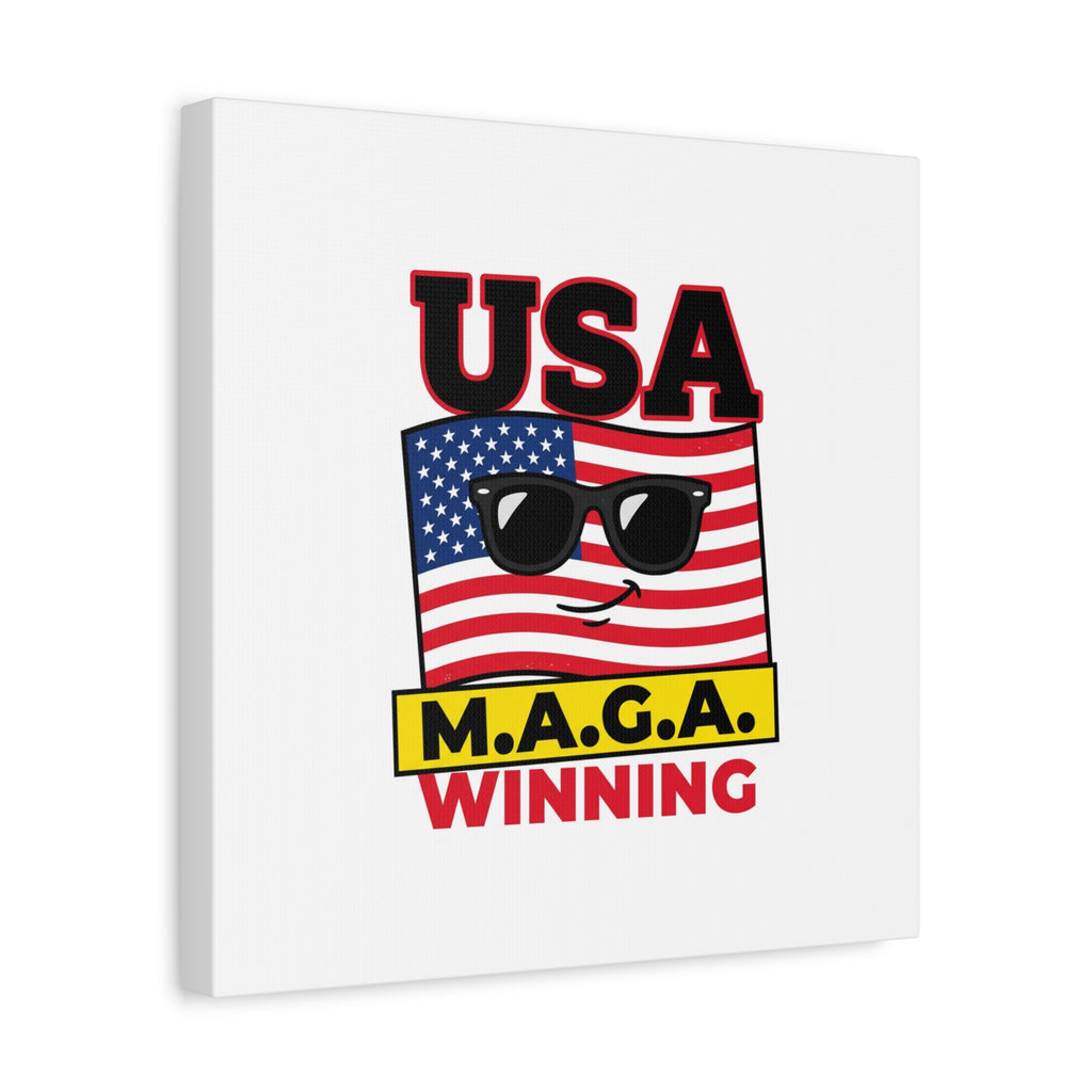 USA winning Canvas