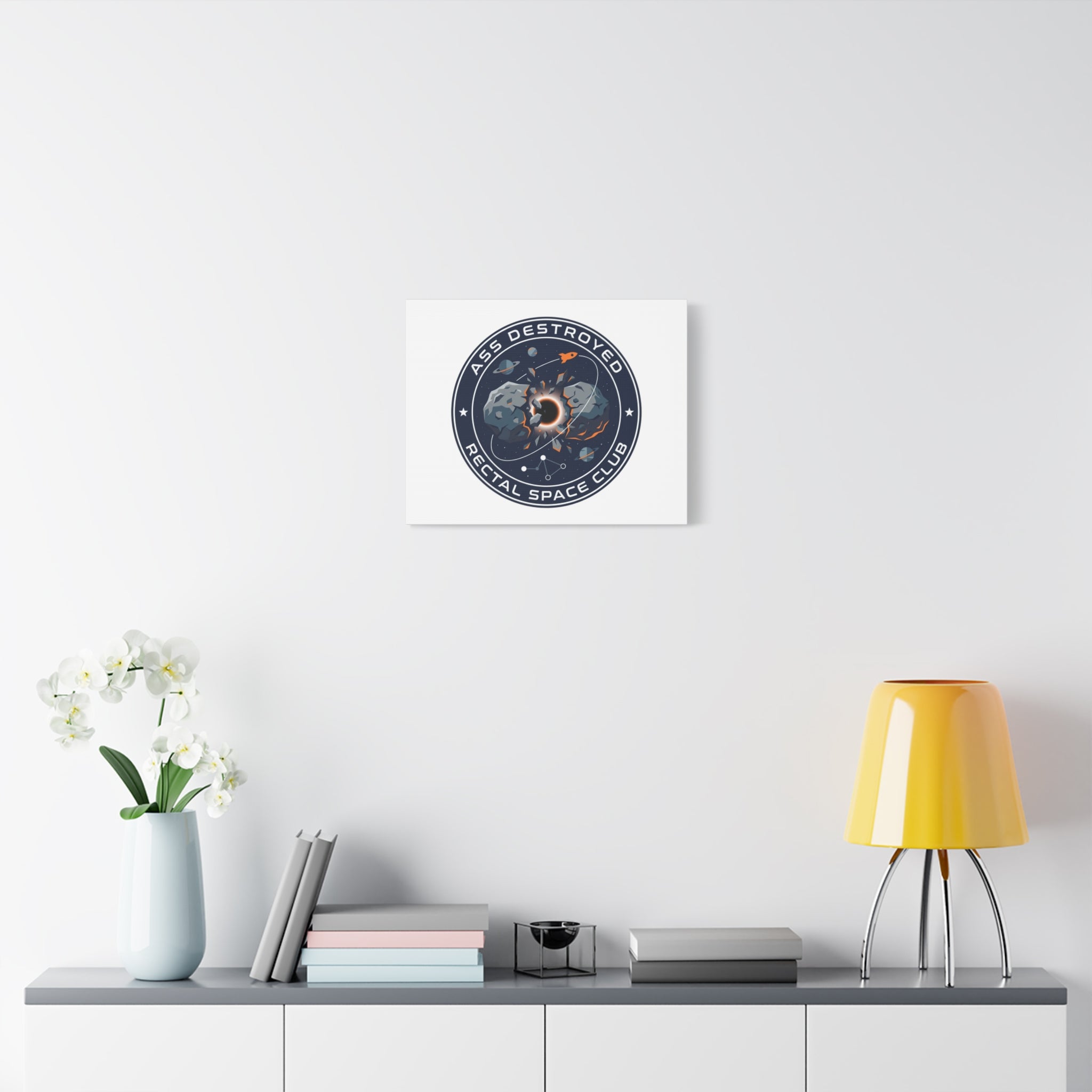 Cosmic Mission Patch Canvas | Space, Rocket, Astronaut, Deep Space