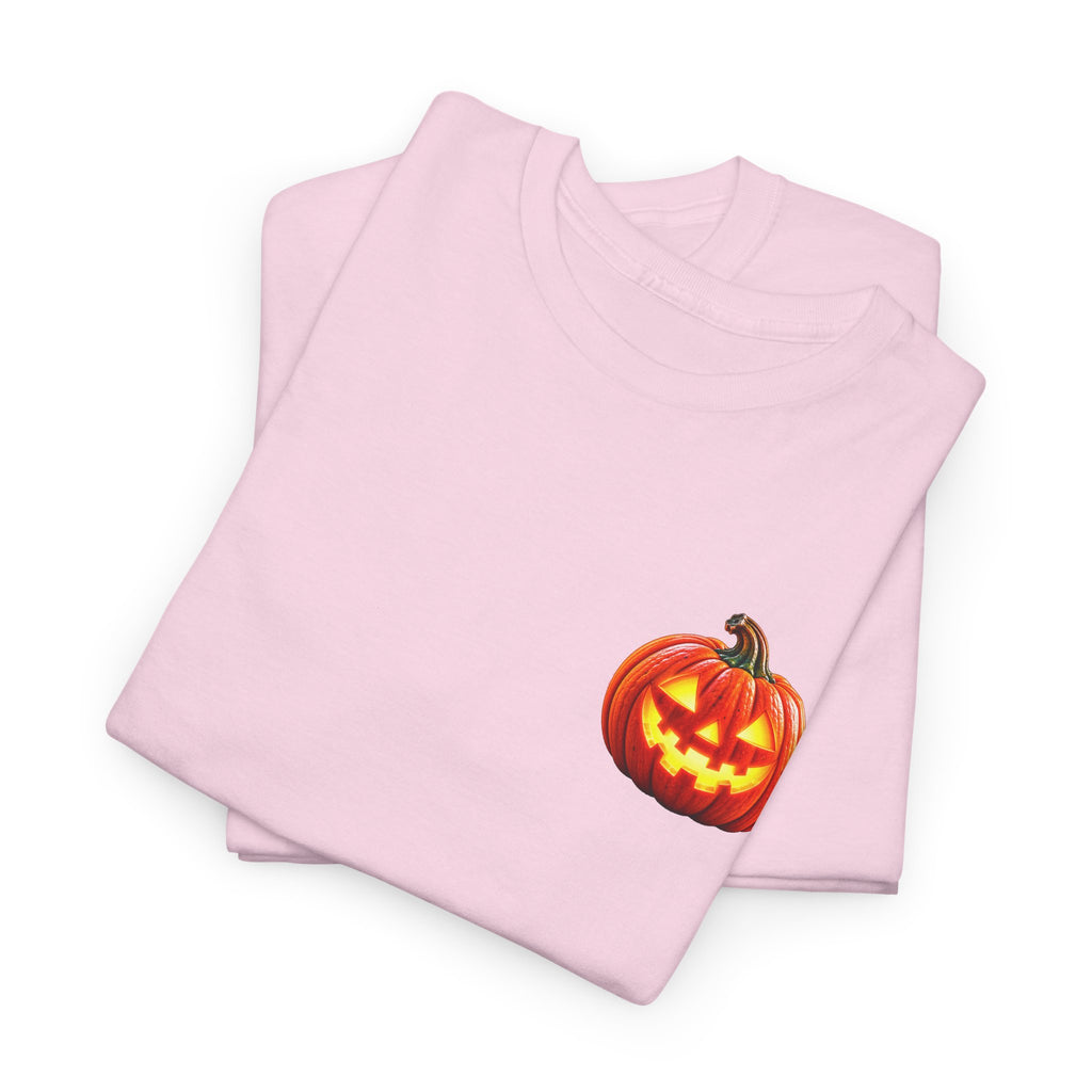 Halloween Raccoon Tee — Cute Jack-o'-Lantern "Happy Halloween" Shirt