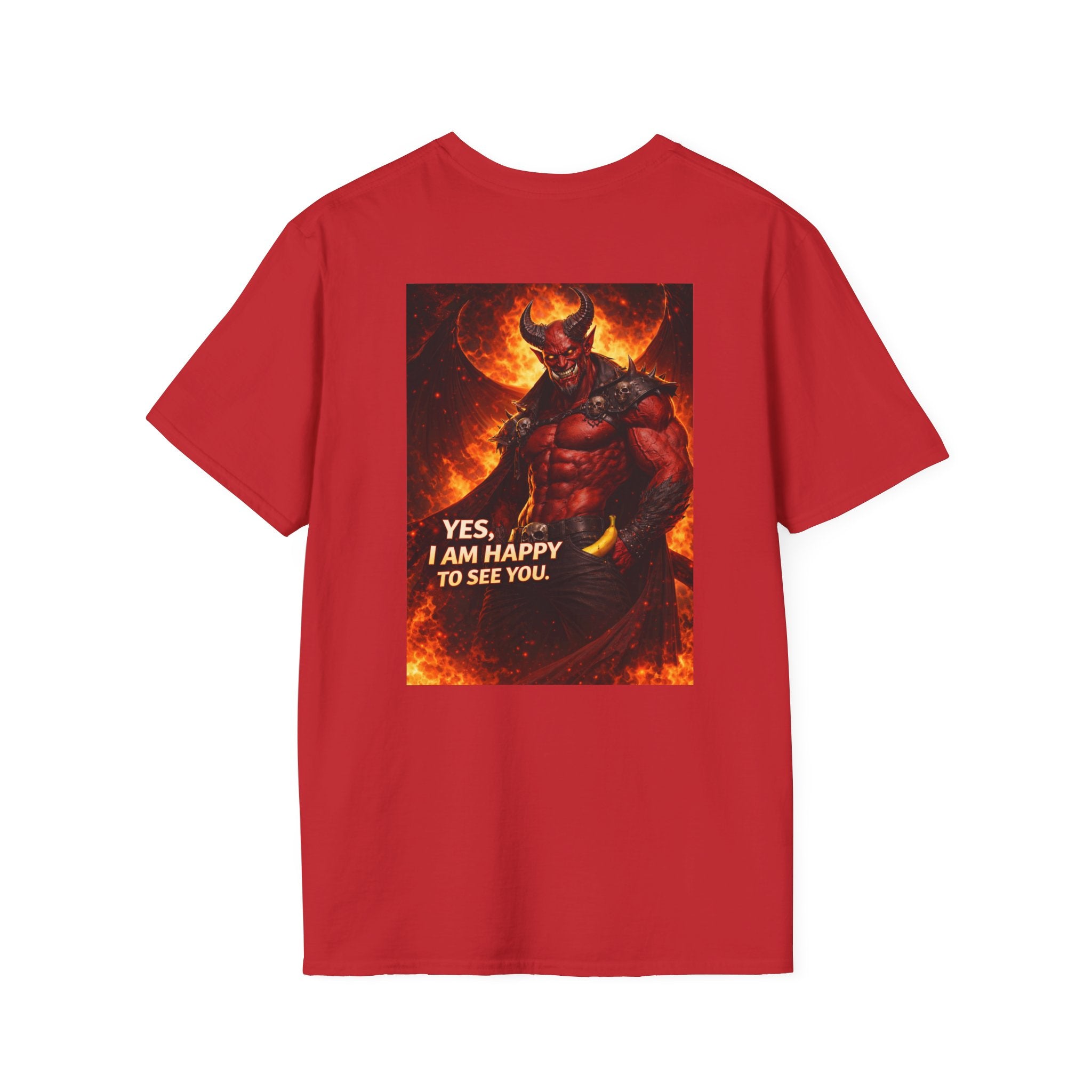 Standing Seven Orgy Coin Graphic T-Shirt