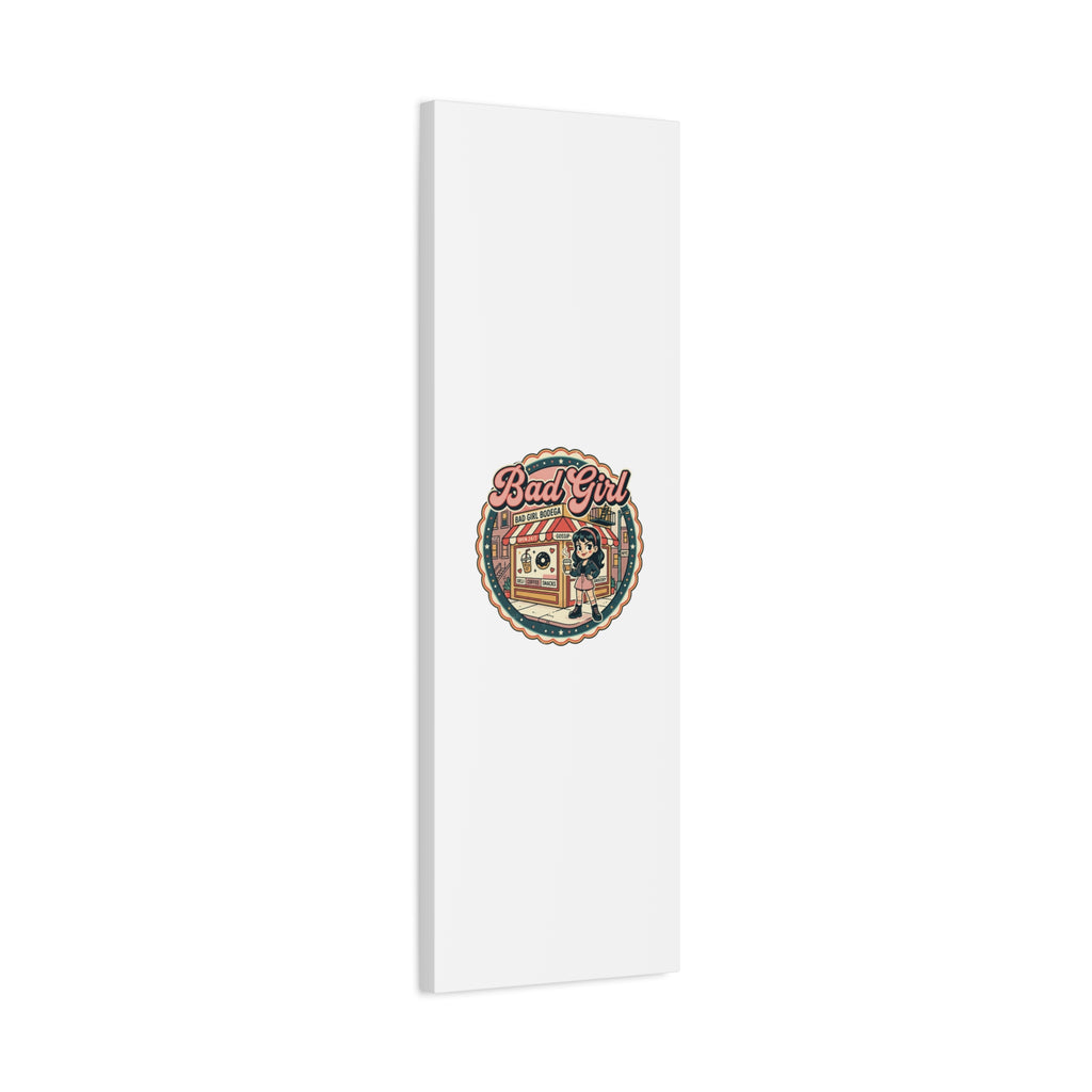 Bad Girl Bodega Canvas Print | Bodega, NYC, Y2K Corner Store Art