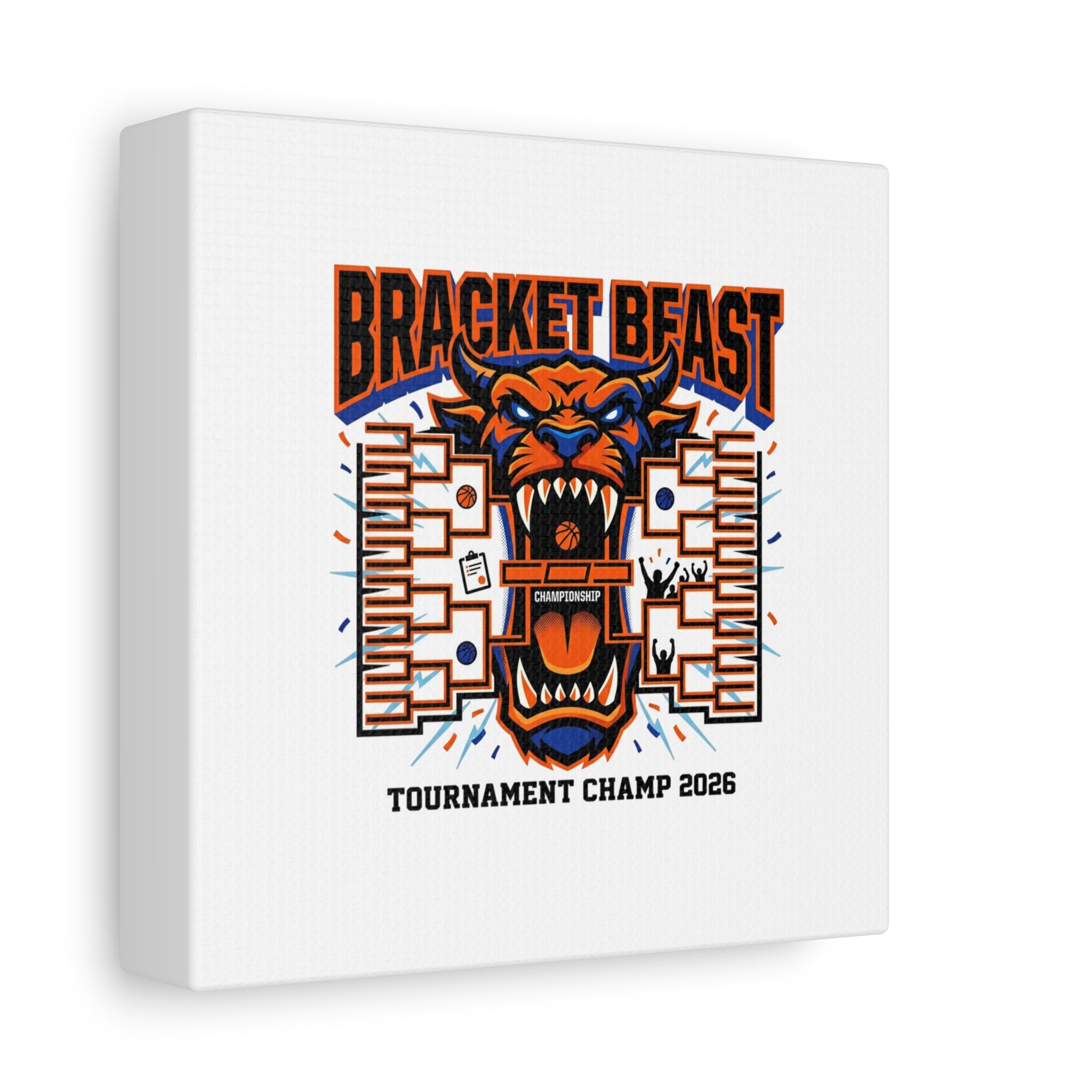 Bracket Beast Canvas | College Tournament Bracket, Gameday Hoops 2026