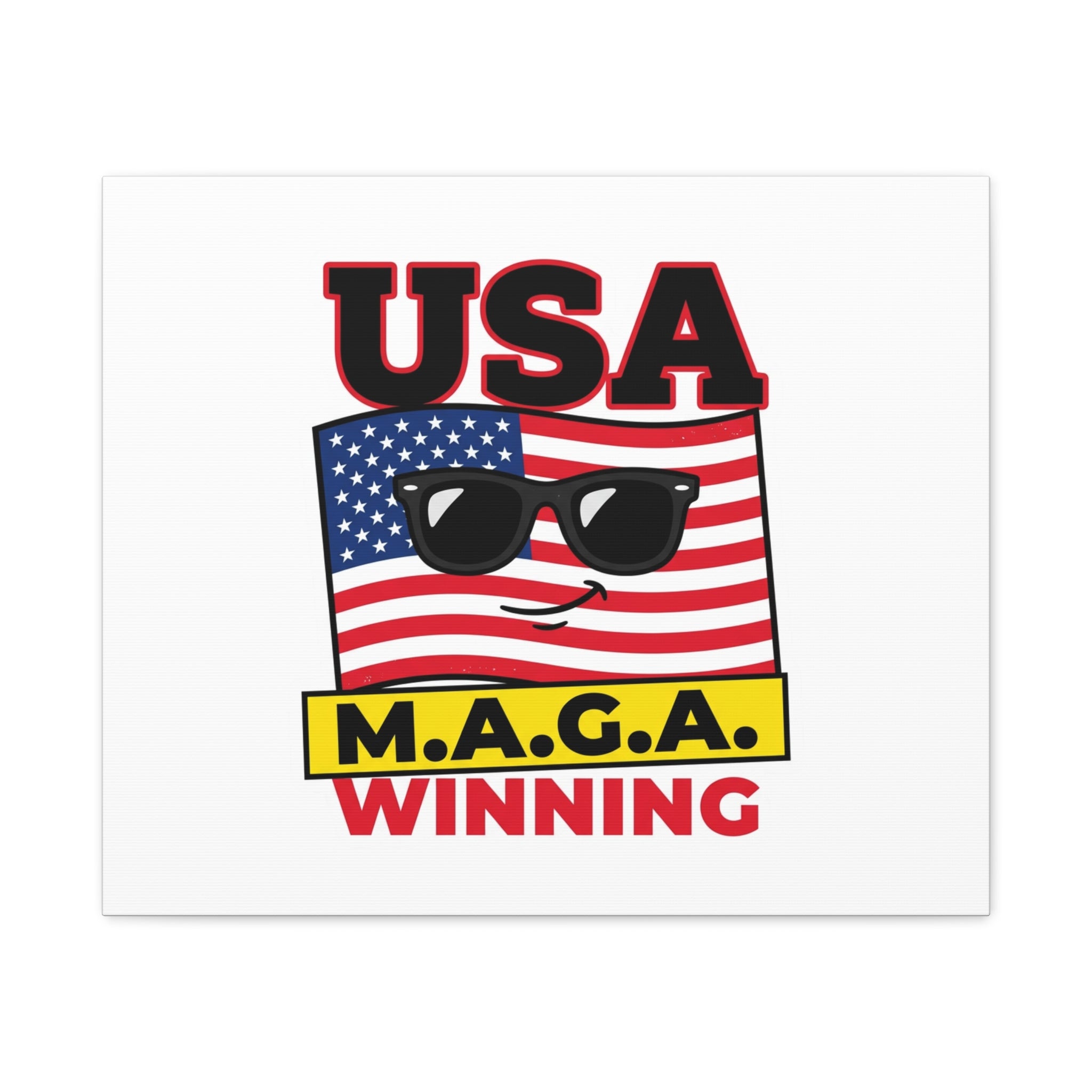 USA winning Canvas