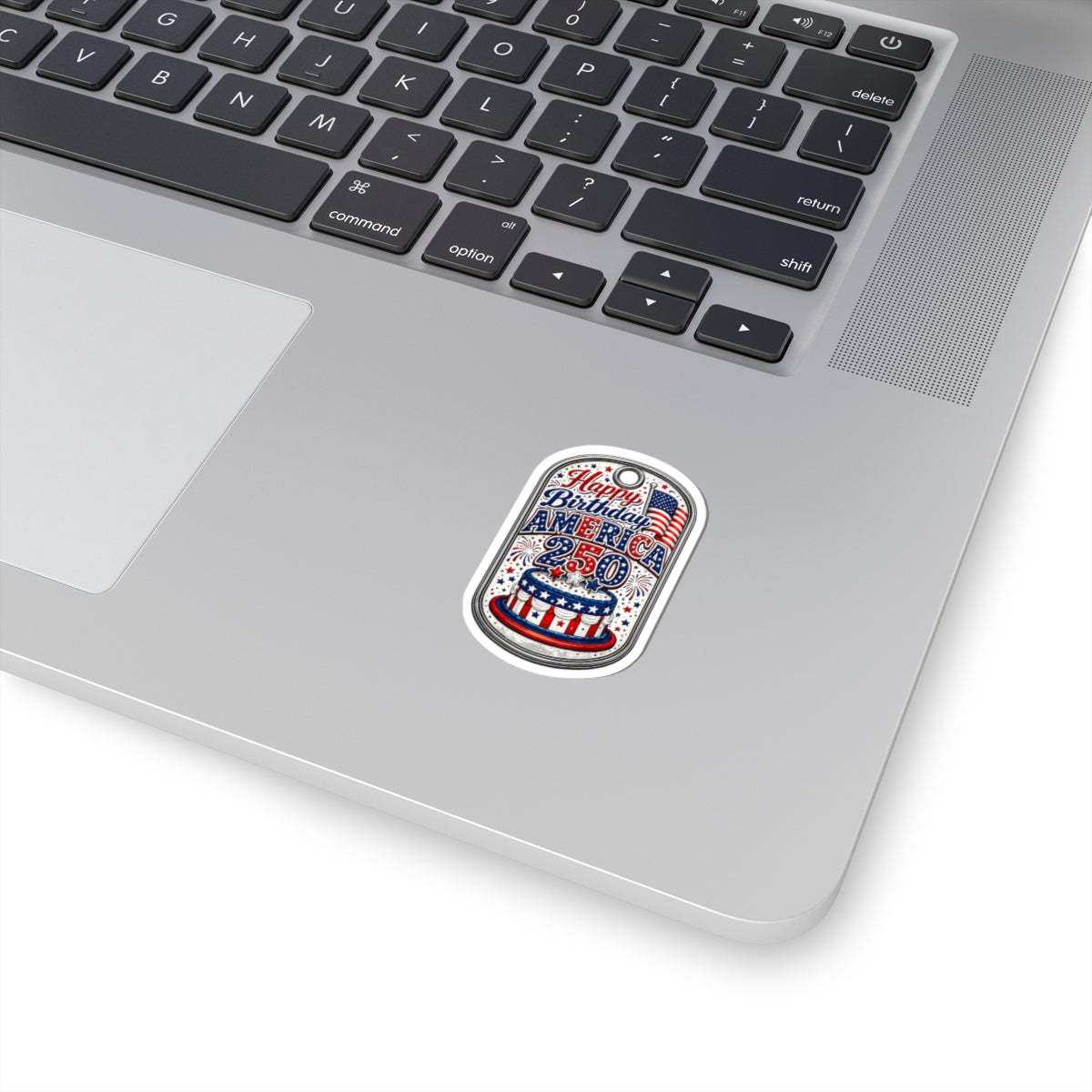 Happy Birthday America 250 Kiss-Cut Sticker – Patriotic 4th of July Decal